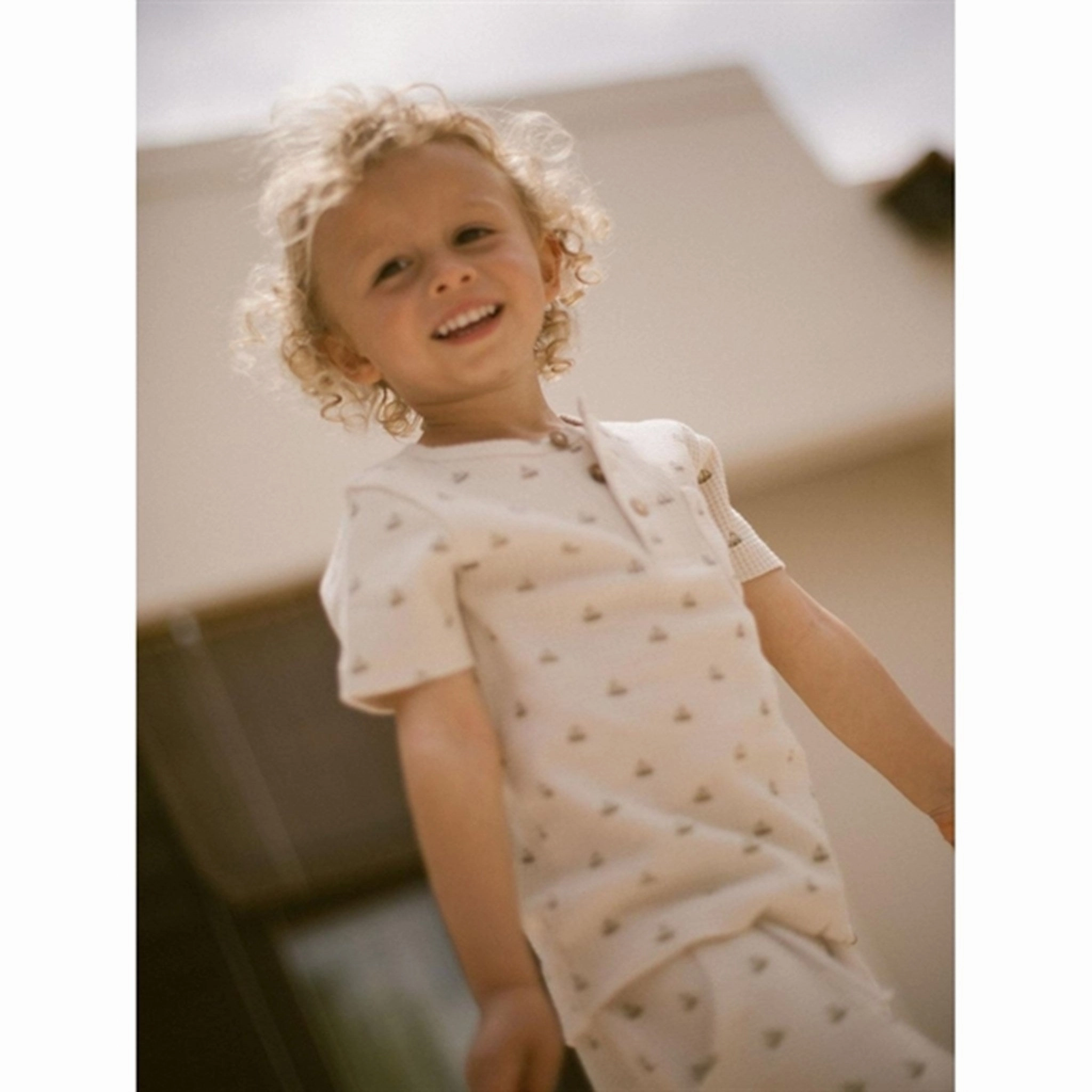 Lil'Atelier Turtledove Frede T-shirt Breezy Design