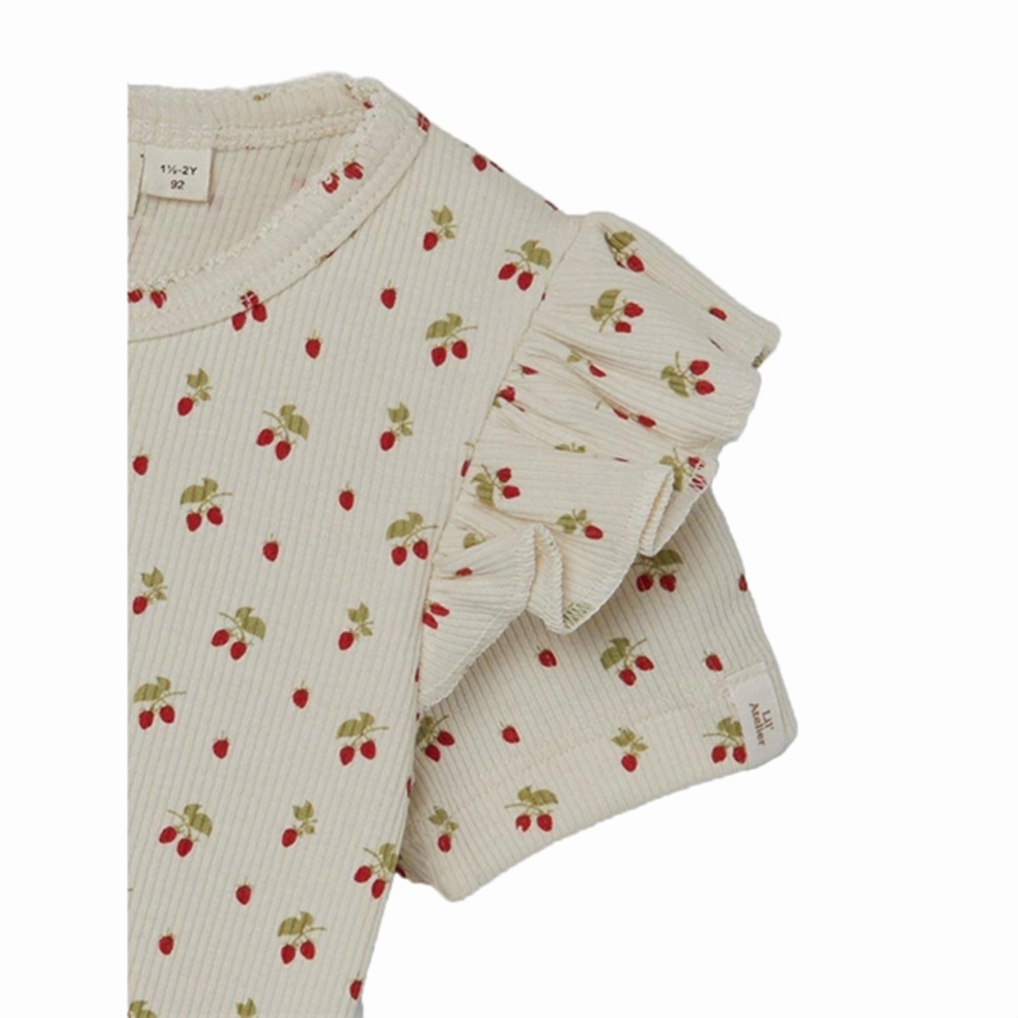 Set In Sleeve City Outfit Lil'Atelier Turtledove Gago Slim Top