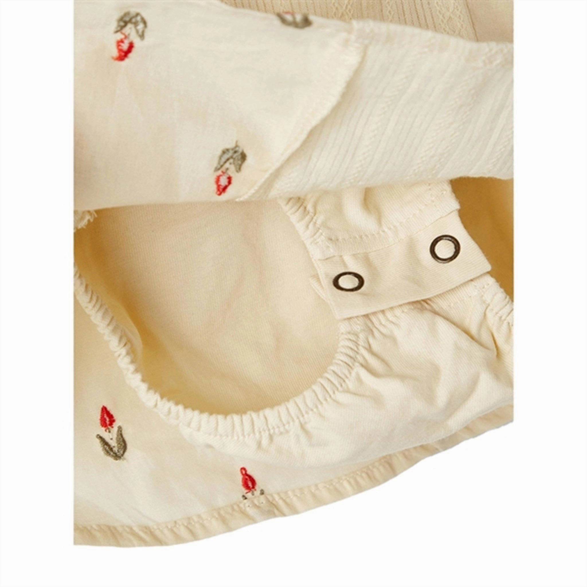 Lil'Atelier Turtledove Halma Loose Body Dress Fashionable Layer Mesh-Sleeve