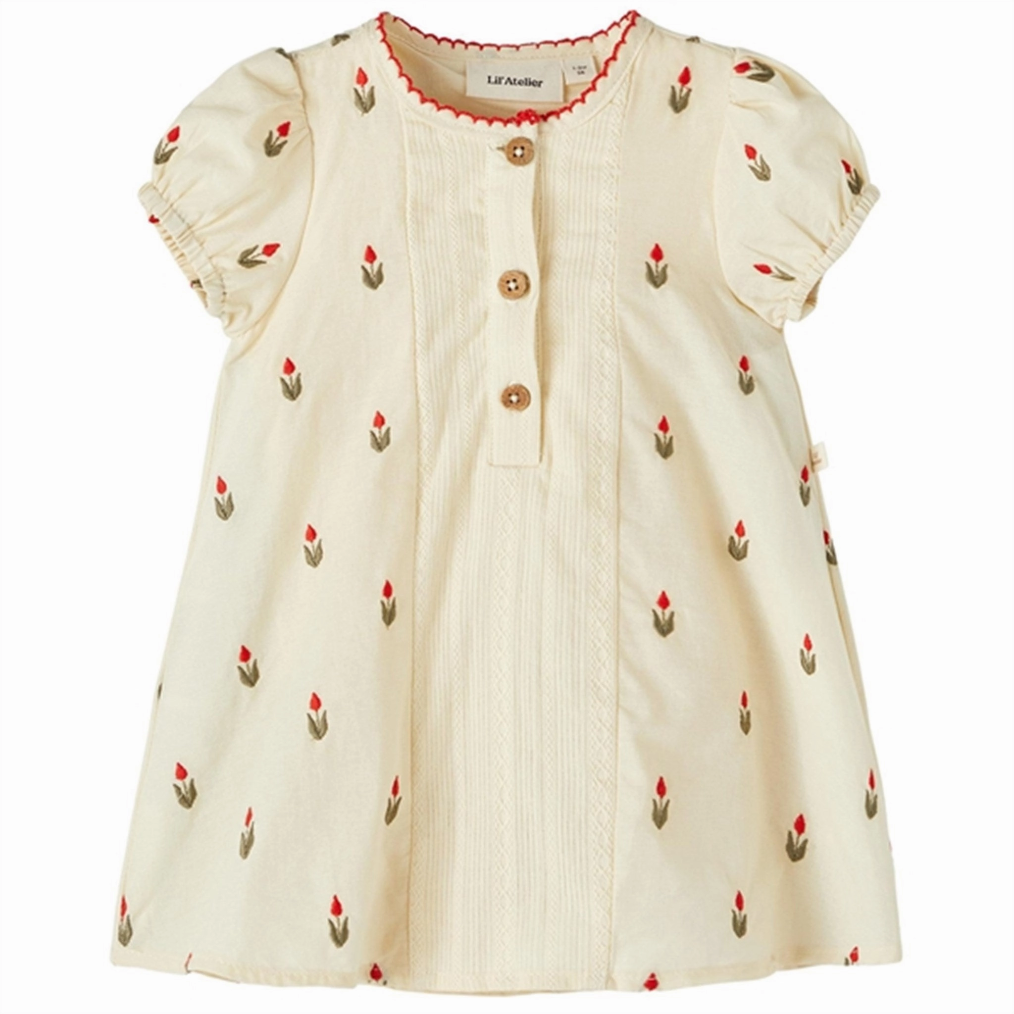 Lil'Atelier Turtledove Halma Loose Body Dress Trend-Inspired