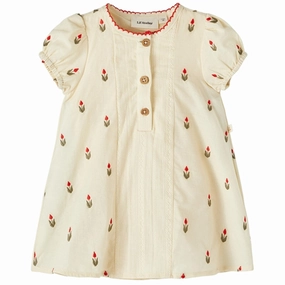 Lil'Atelier Turtledove Halma Loose Body Dress Trend-Inspired