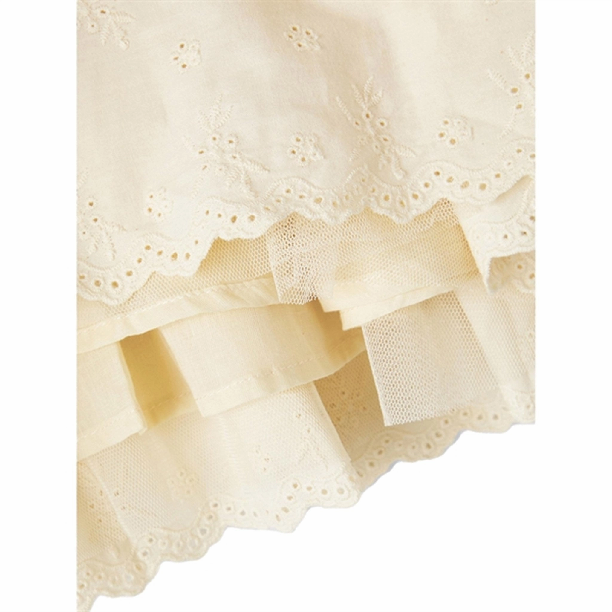 Lil'Atelier Turtledove Huma Dress Soft cotton dress