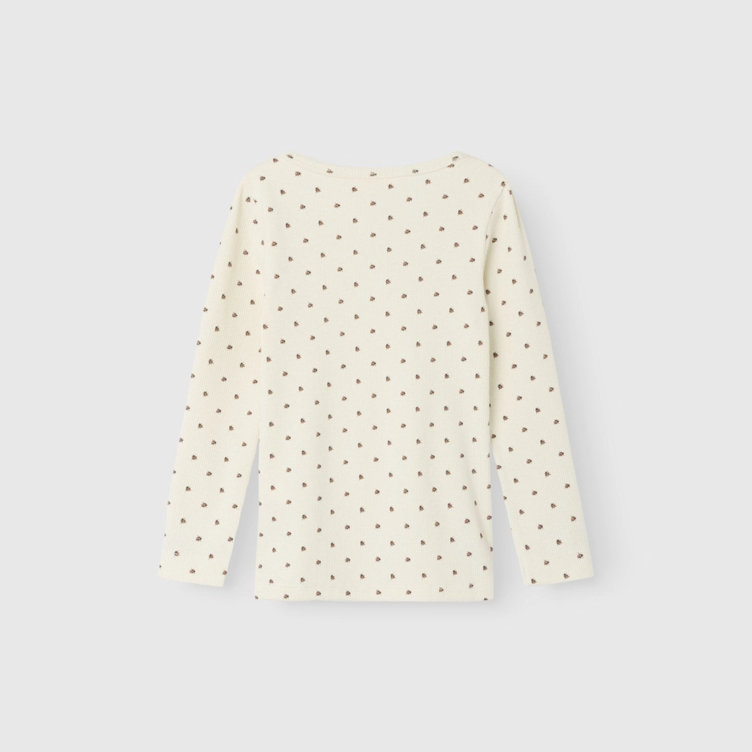 Lil'Atelier Turtledove Ladybug Lago Kim Slim Blouse Noos Checkered Look