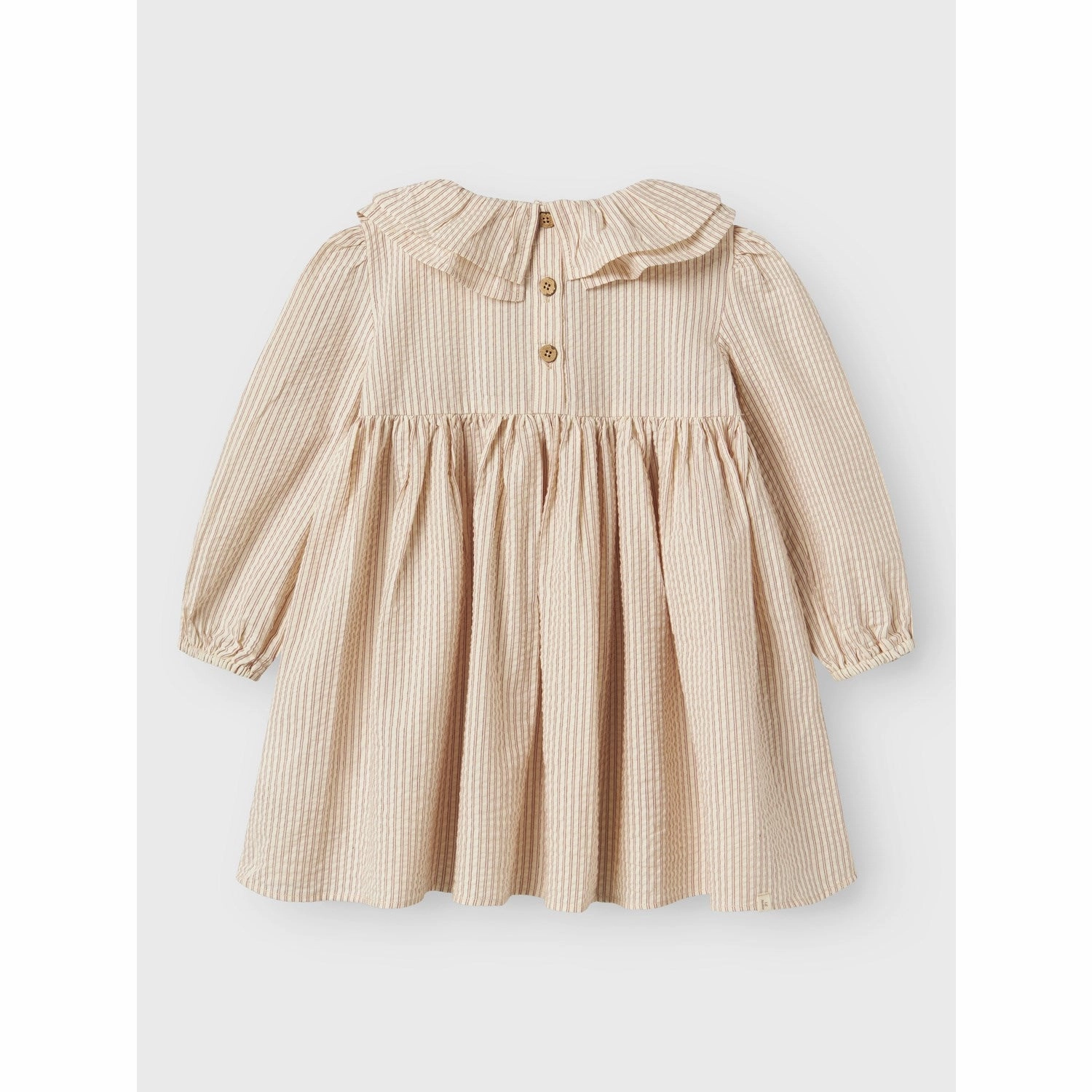Lil'Atelier Turtledove Nmflucia Ls Dress Lil Comfortable Look