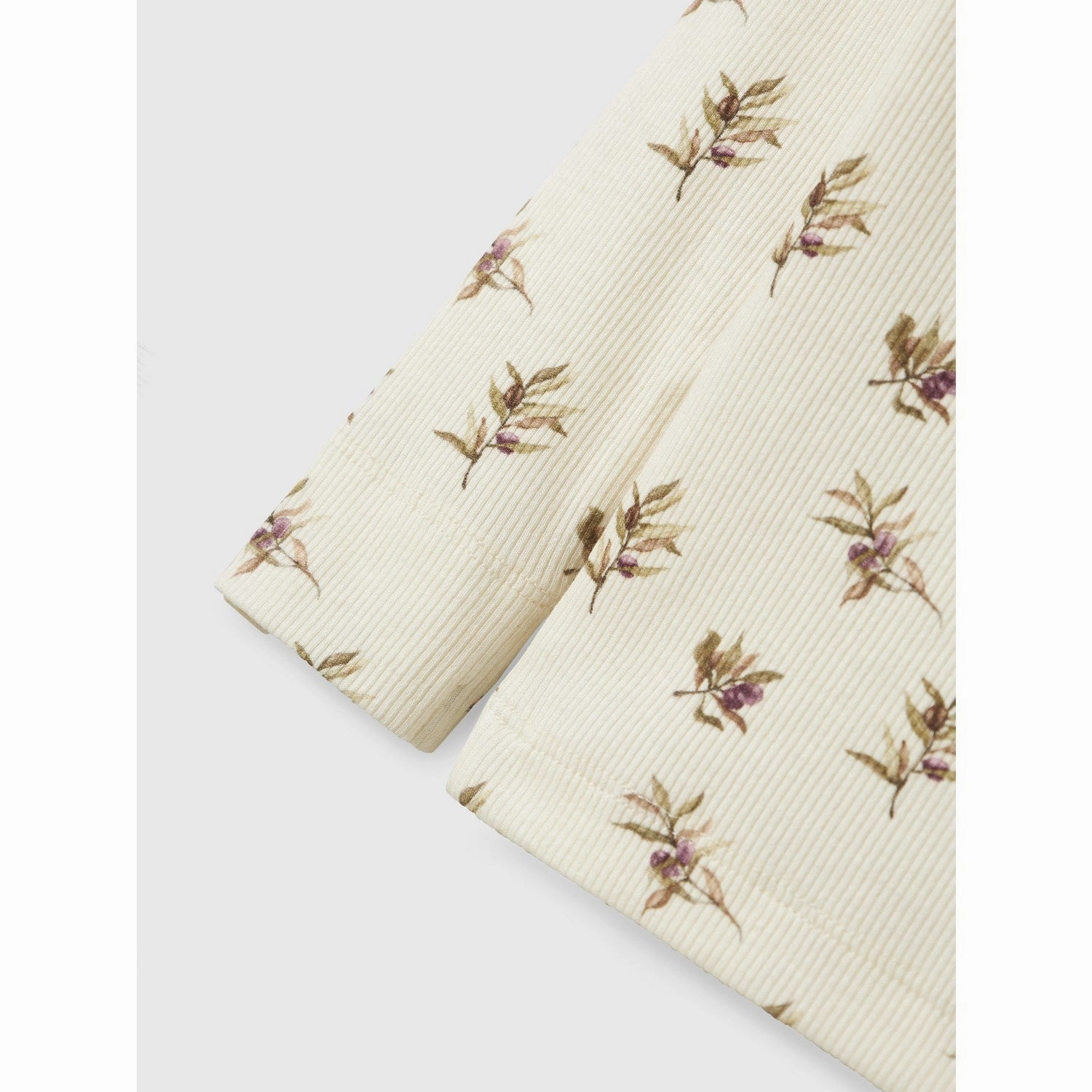 Lil'Atelier Turtledove Olive Gavo Els Slim Blouse Inner Layer