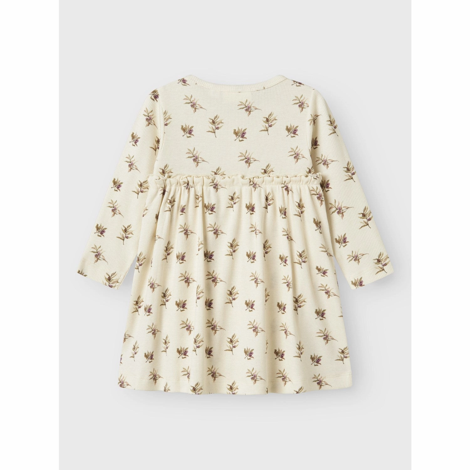 Lil'Atelier Turtledove Olive Gavo Ens Body Dress Sheer Element Natural Flow