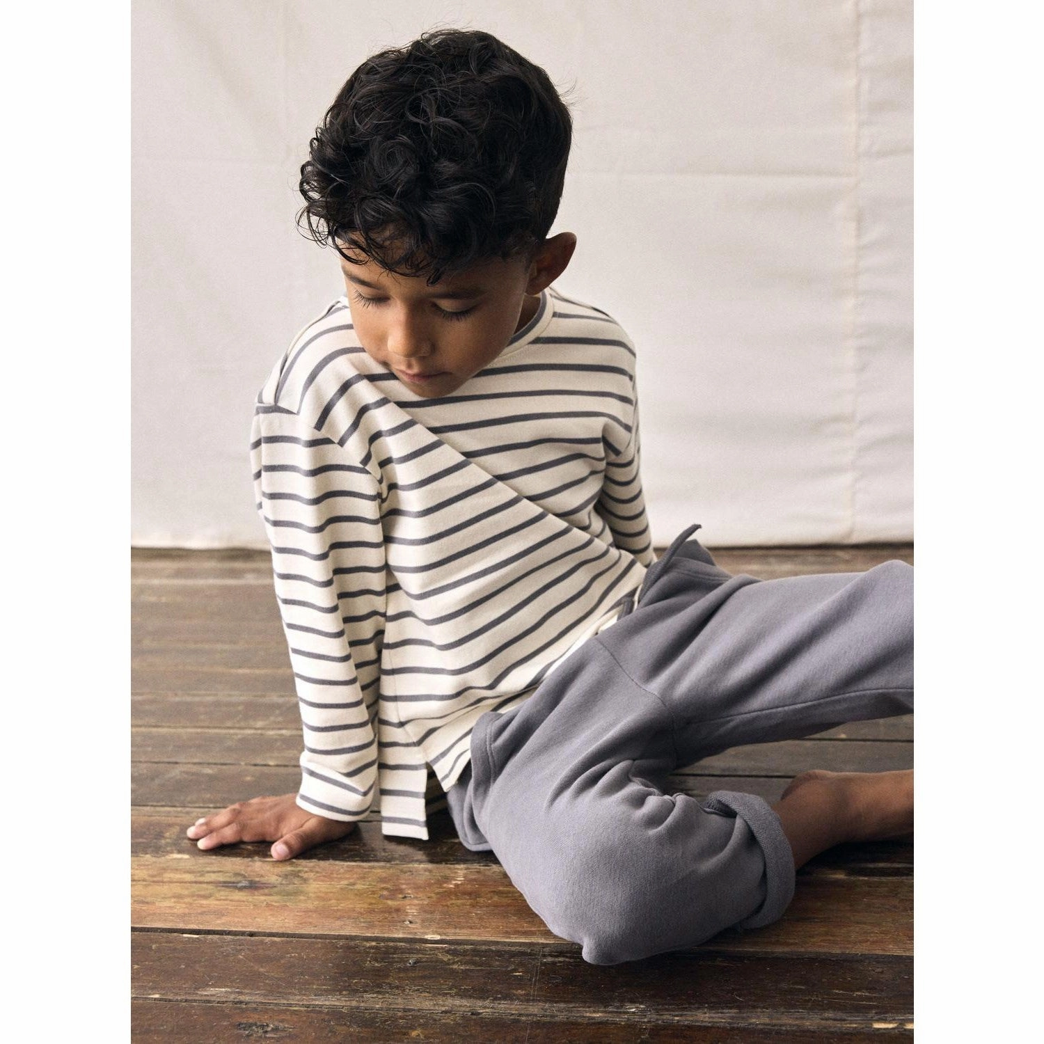 Layering Essential Petite Cut Lil'Atelier Turtledove Overland Trek Nmmlimia Ls Loose Top Lil Noos