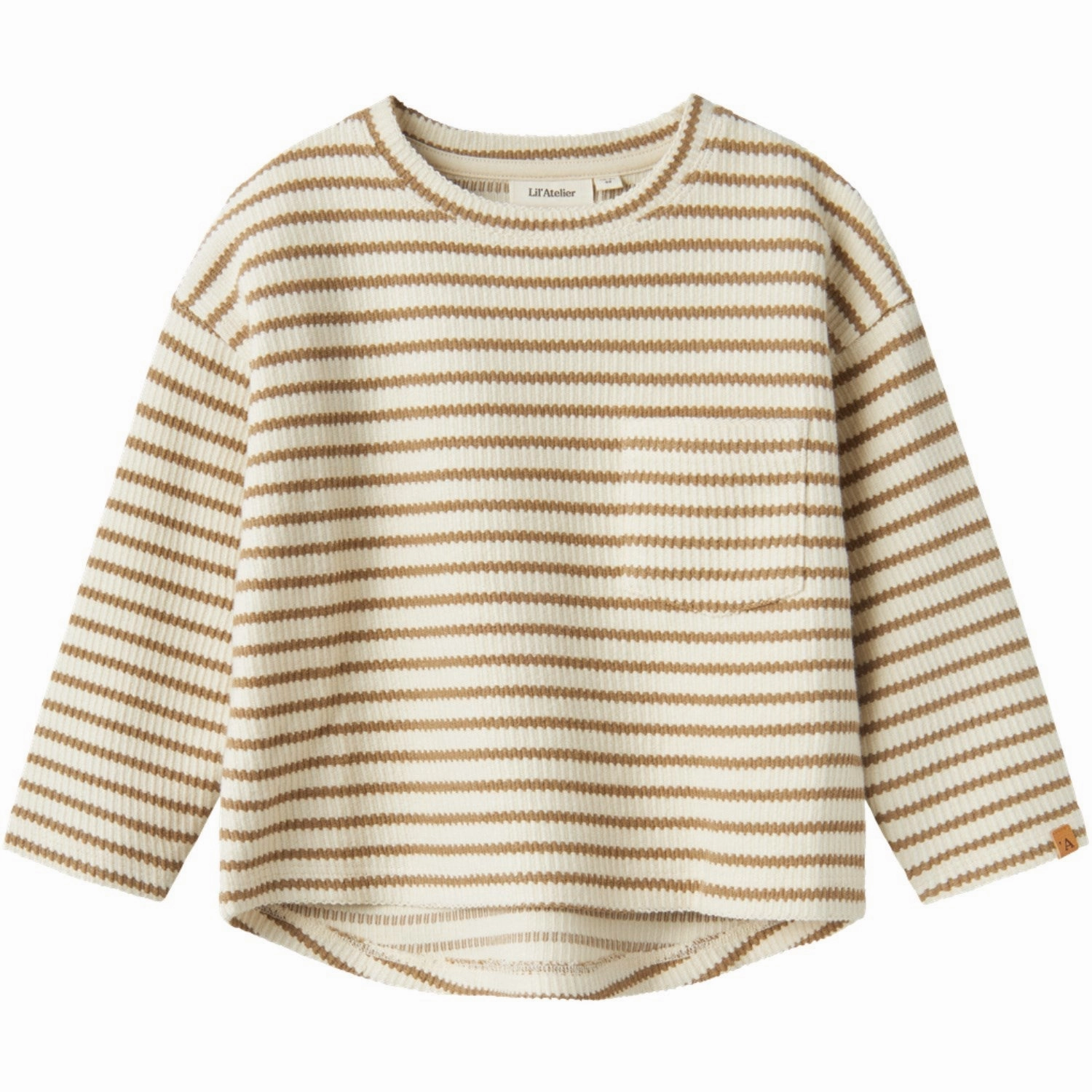 Graphic Art Lil'Atelier Turtledove Petrified Oak Tadeo Blouse