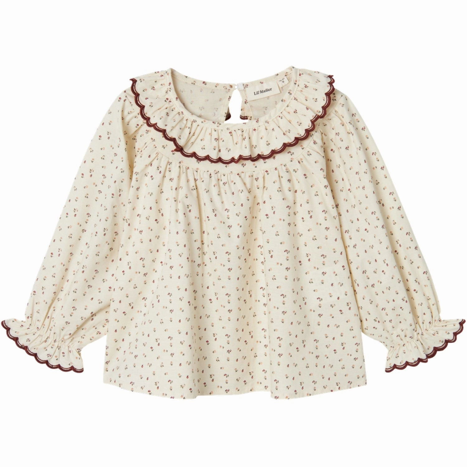 Lil'Atelier Turtledove Rasia Loose Shirt Urban Fashion Trendsetting Style