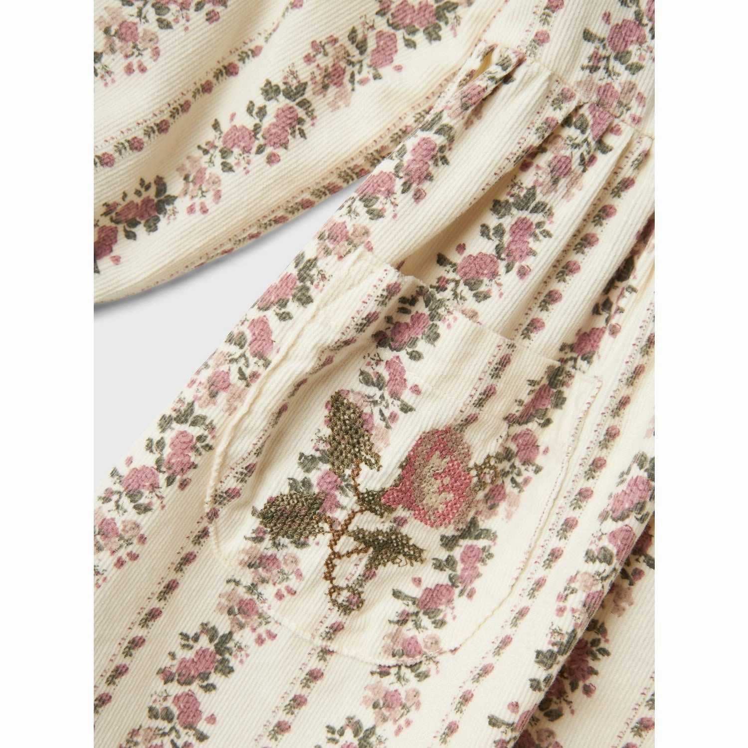 Travel-Style Lil'Atelier Turtledove Tala Loose Corduroy Dress