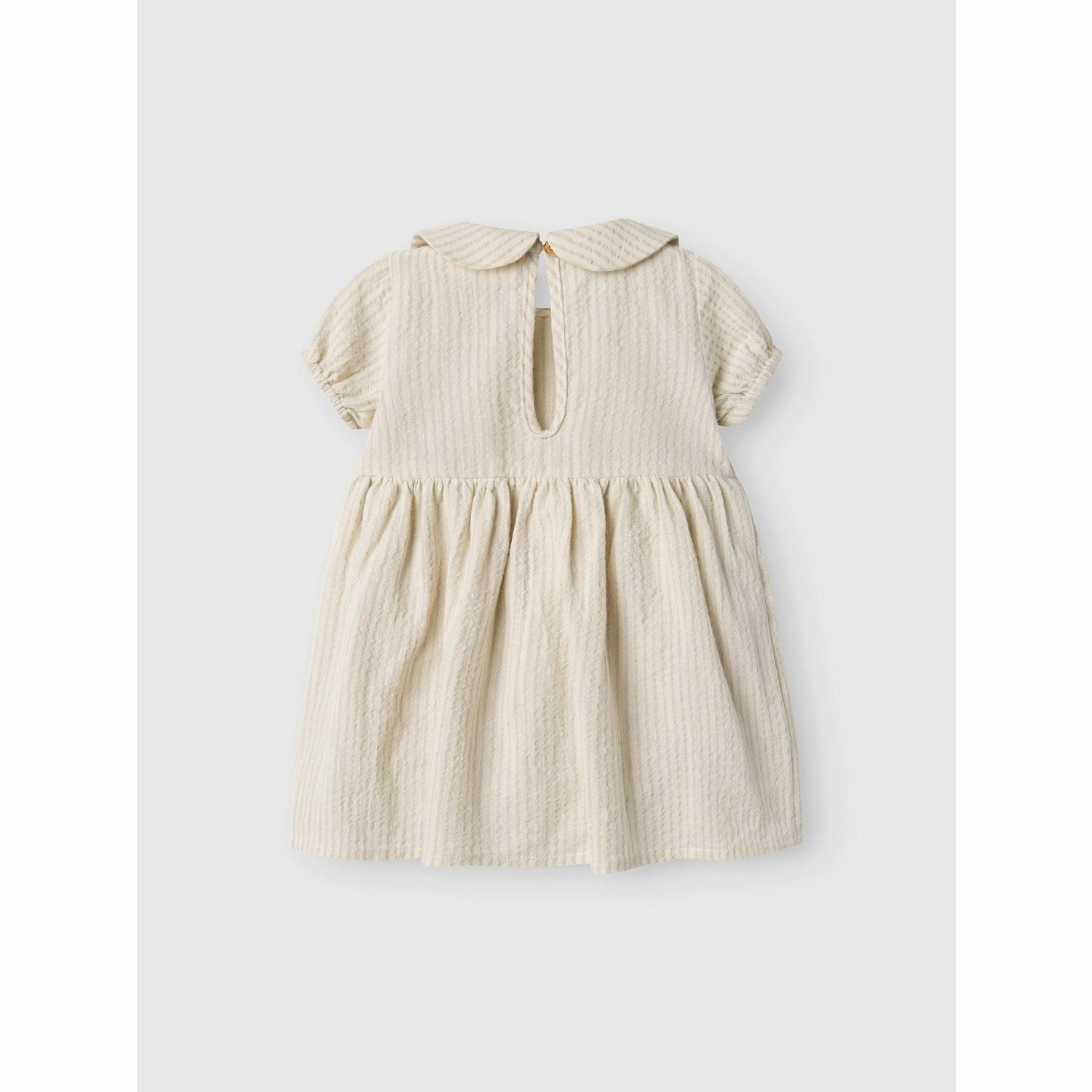 Lil'Atelier Vapor Blue Folly Loose Body Dress Calm Outfit Vibrant pattern