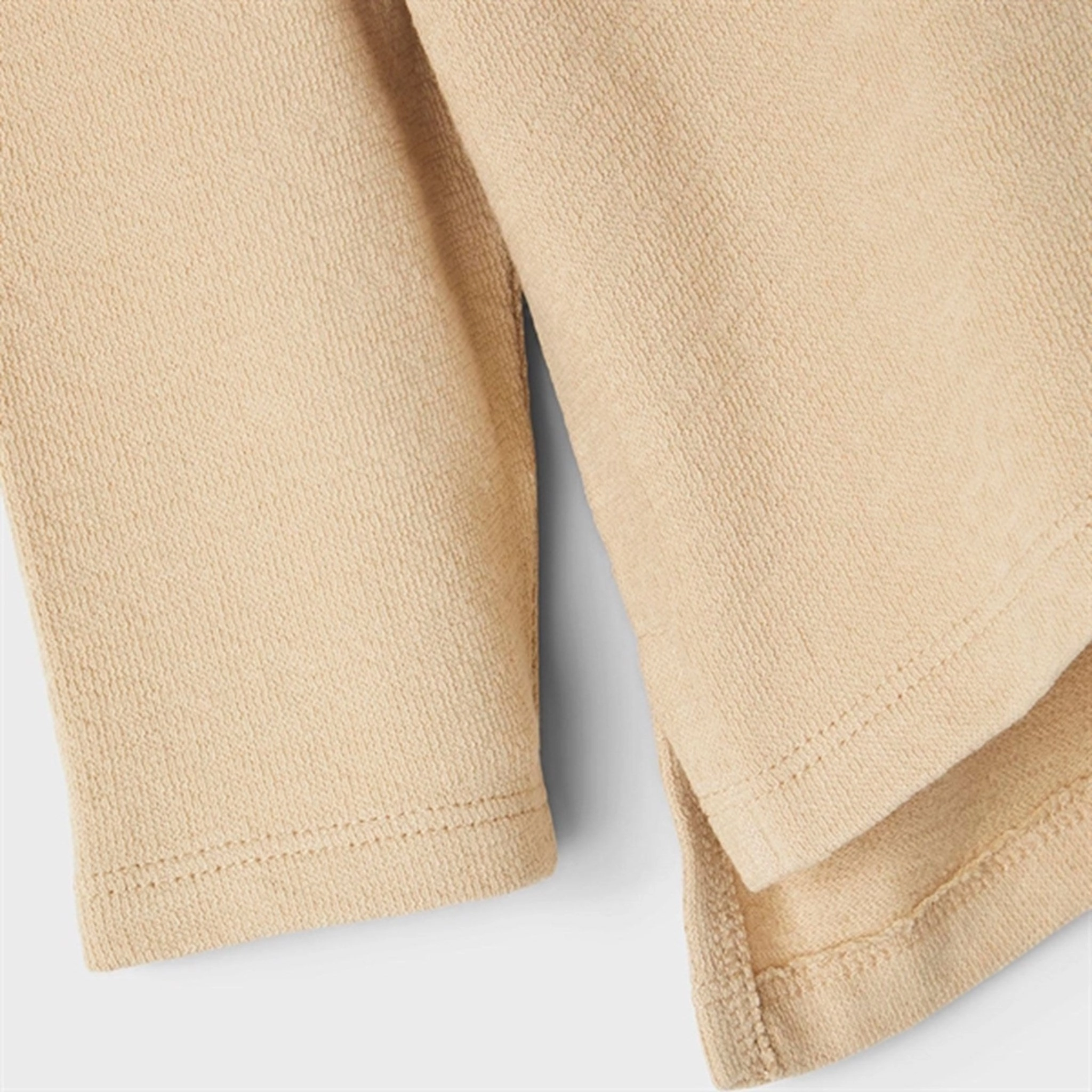 Lil'Atelier Warm Sand Nelo Loose Blouse Striped Design Graduation Attire