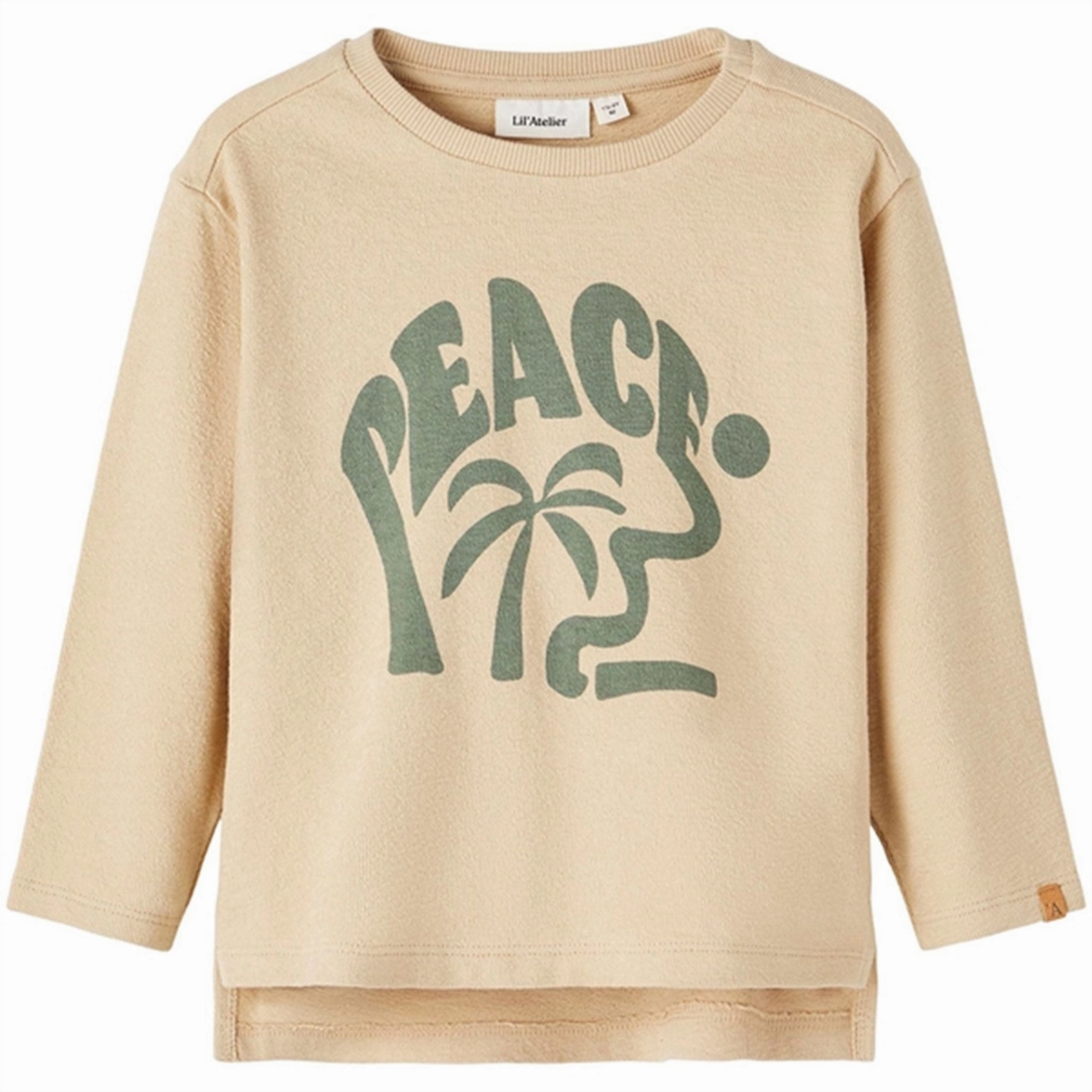 Wrinkle Resistant Designer Touch Lil'Atelier Warm Sand Nelo Loose Blouse