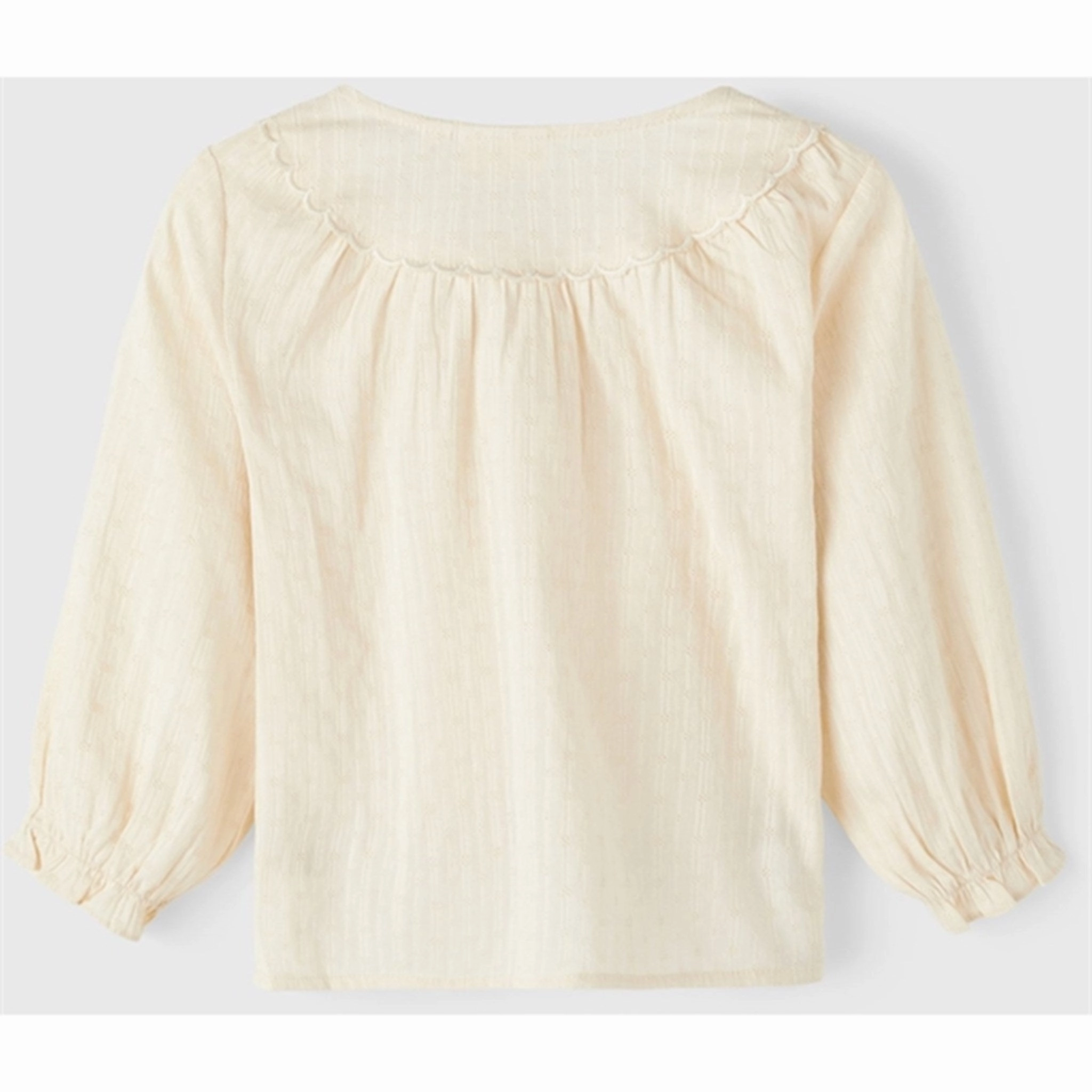 Striped Pattern Urban Fashion Lil'Atelier Whitecap Gray Kaia Loose Shirt