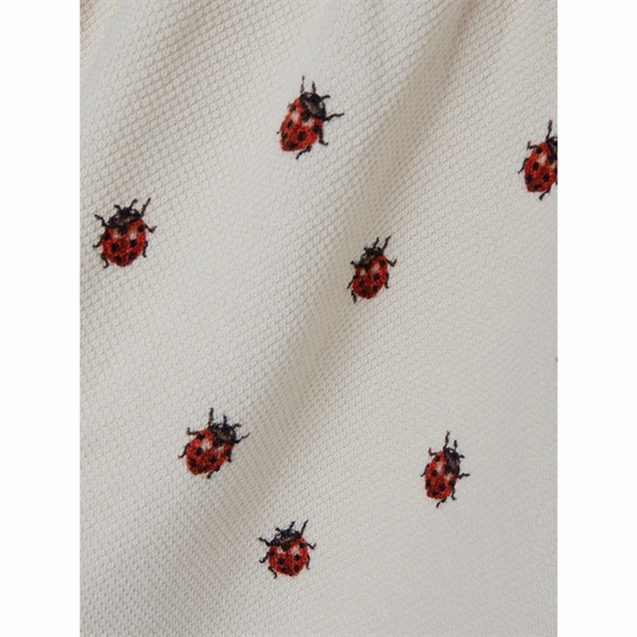 Lil'Atelier Whitecap Gray Ladybugs Ronja Sweat Dress Polished office dress