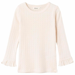 Lil'Atelier Whitecap Gray Rachel Slim Blouse Multi Pocket Utility