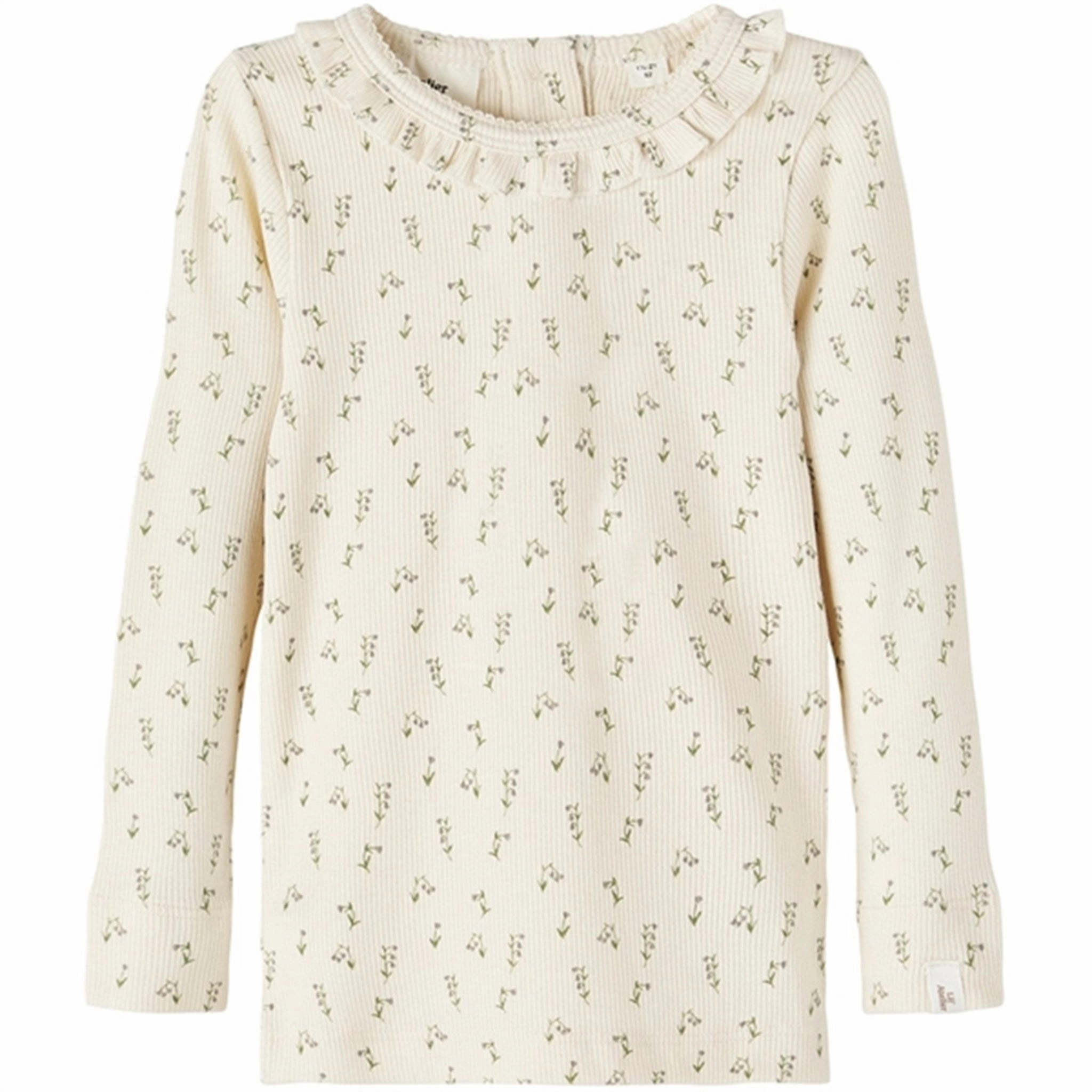 Functional Pocket Youthful Vibe Lil'Atelier Whitecap Gray/Wet Weather Gago Slim Blouse