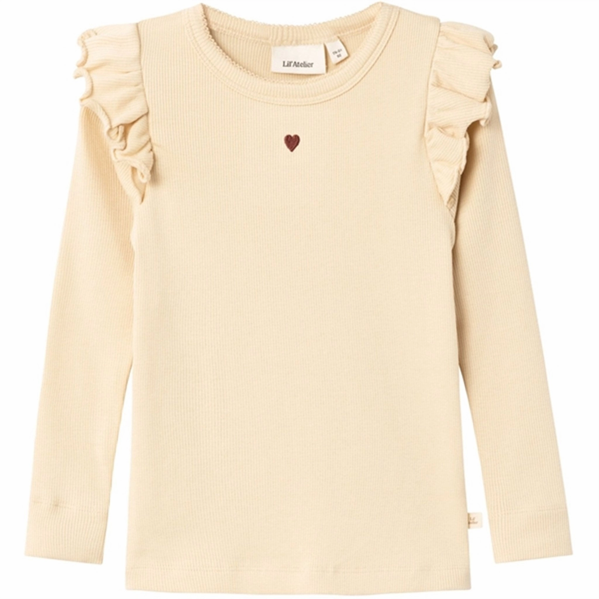 Lil'Atelier Wood Ash Embroidery Gago Kuo Slim Blouse Soft Collar Design