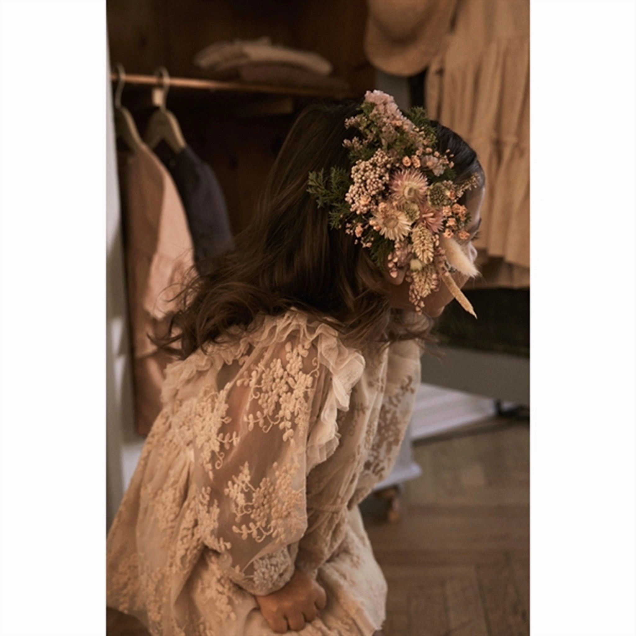 Lil'Atelier Wood Ash Ronja Rie Tulle Dress Formal Aura Influencer-Style