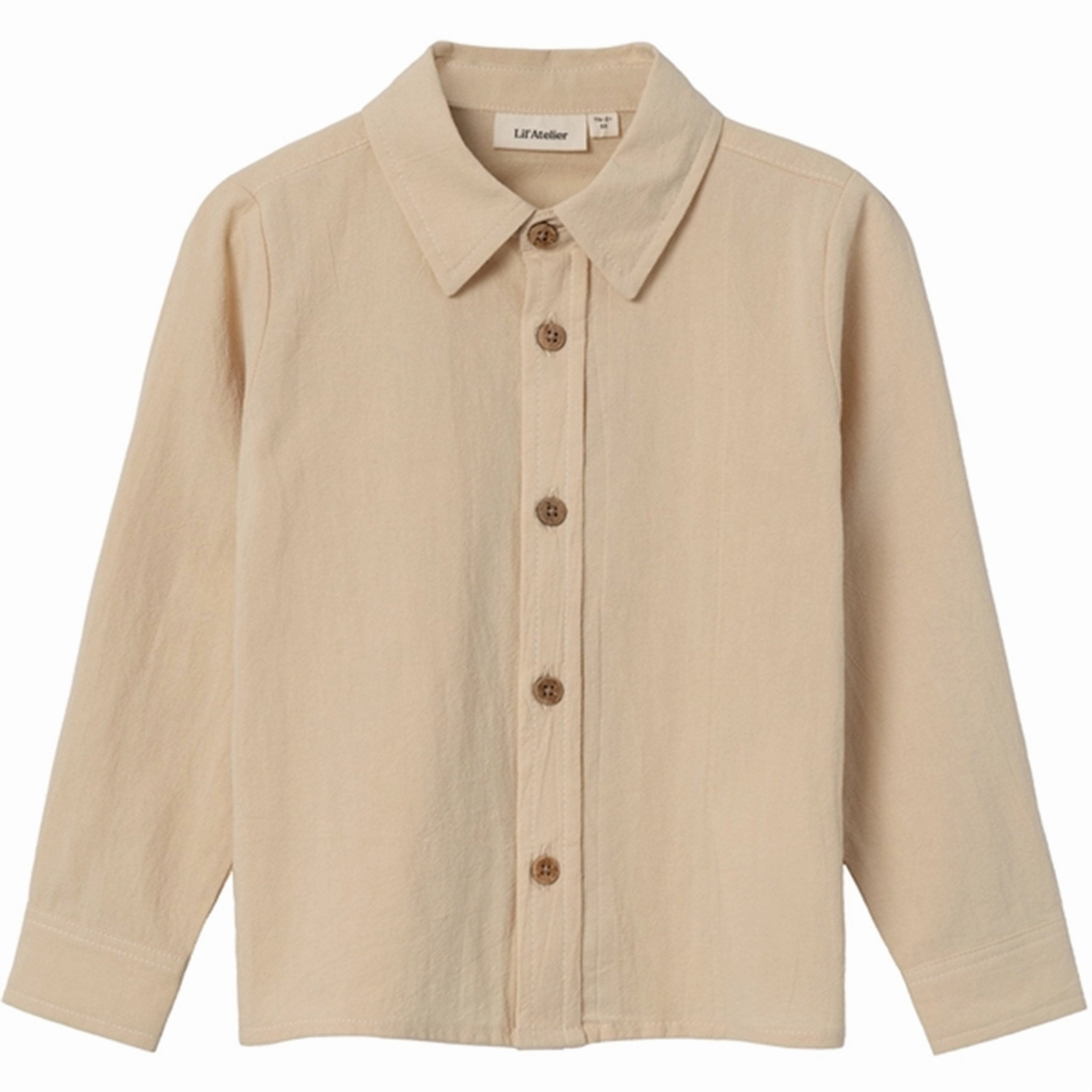 Lil'Atelier Wood Ash Ruba Shirt Modern Fit