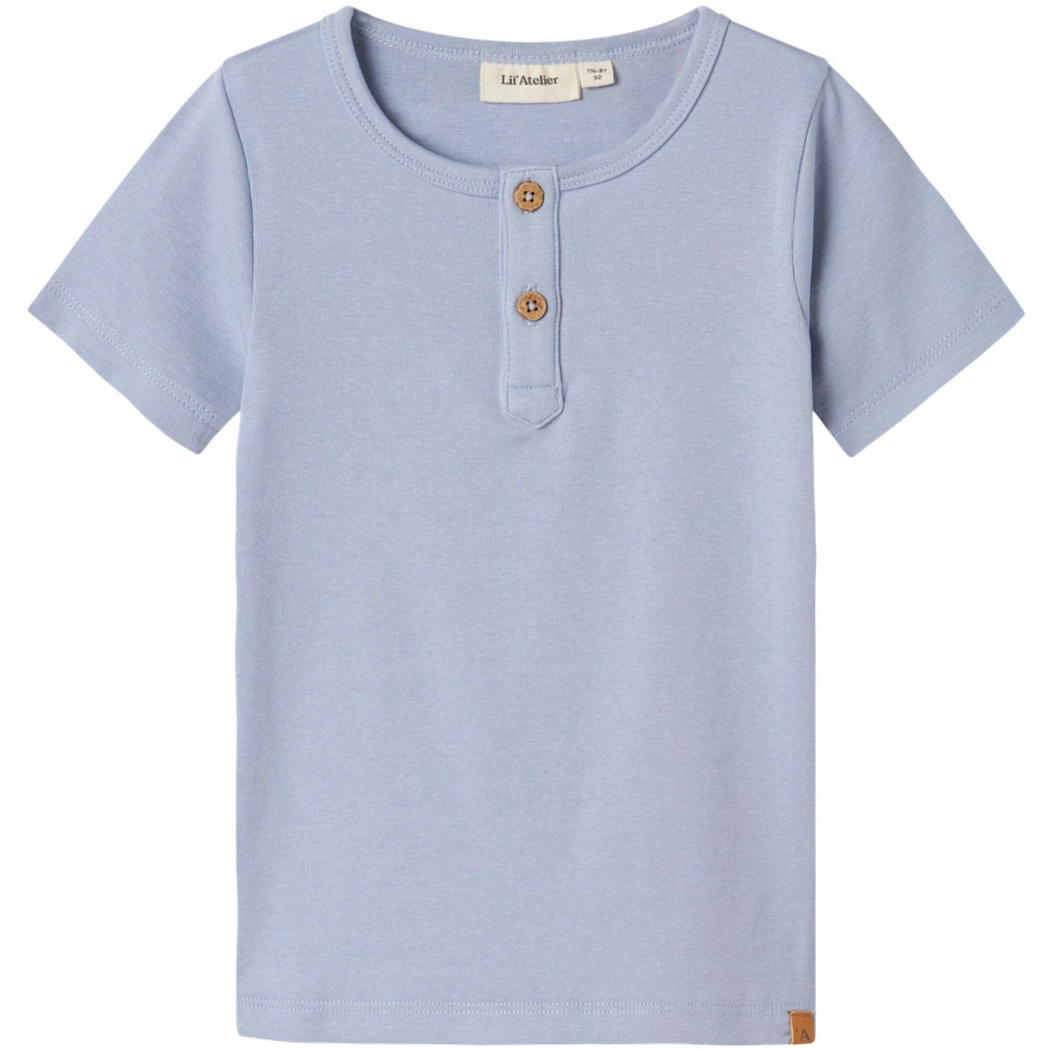 Comfy Apparel Lil'Atelier Zen Blue Nmmlalo Taj Ss Slim Top Lil