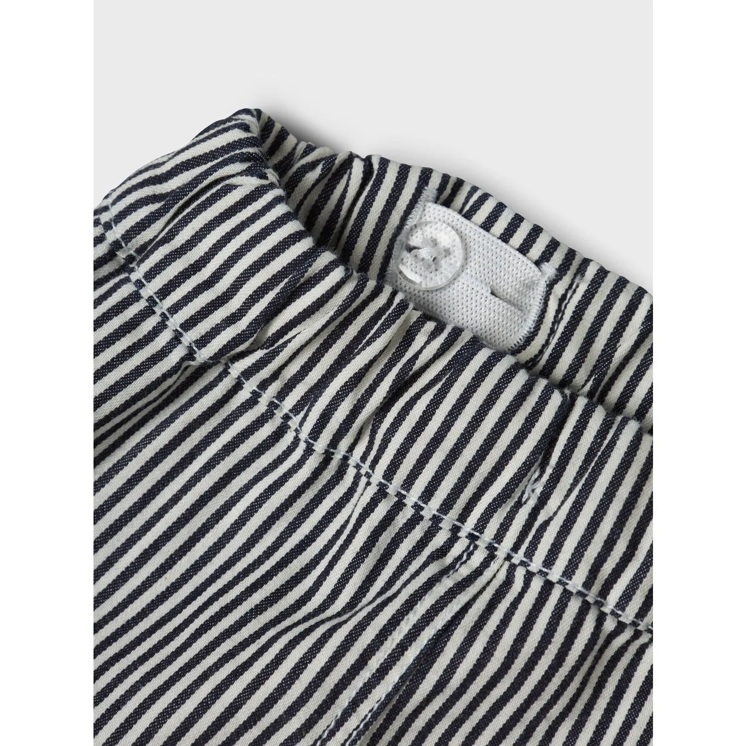 Lil'Atelier Dark Blue Denim White Nbmkasper Loose Twi Pants 4021-Cm Lil Flexible Fit Ever Versatile