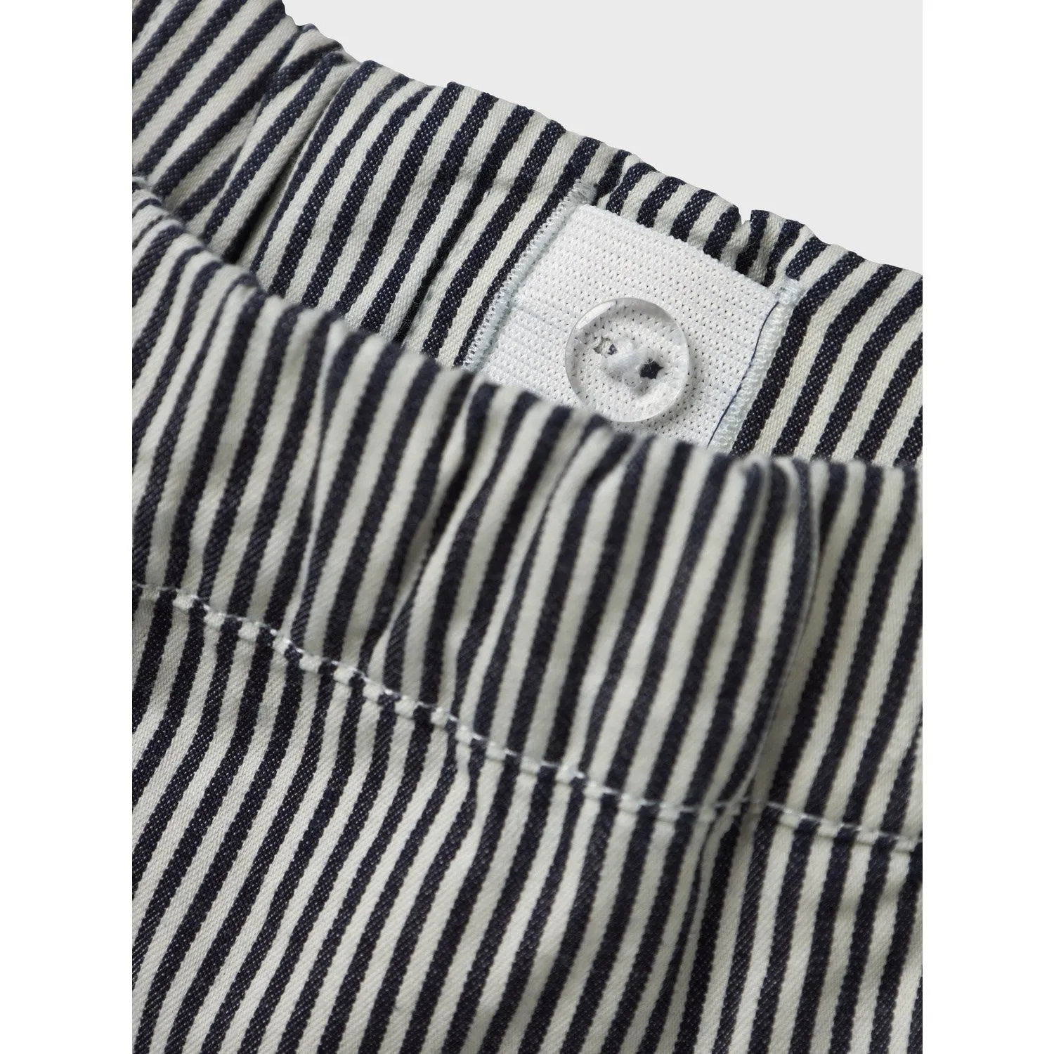 Lil'Atelier Dark Blue Denim White Nmmkasper Loose Twi Pants 4021-Cm Lil Heavyweight Denim