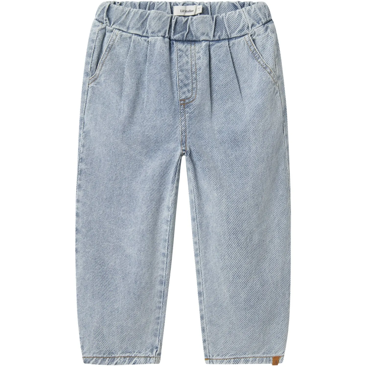 Lil'Atelier Medium Blue Denim Nmmkeifer Loose Dnm Jeans 4019-Kk Lil Weekend Warrior Adult Fashion Gym Ready