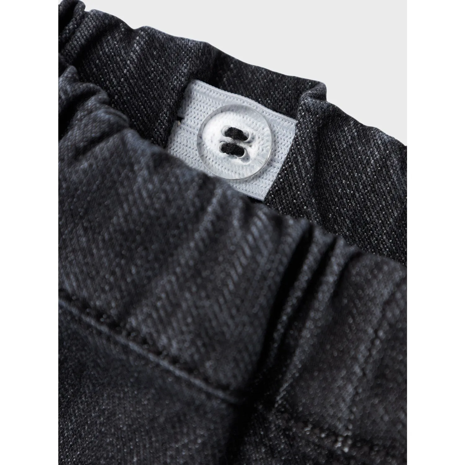 Lil'Atelier Medium Grey Denim Okaja Loose Jeans Flexible Fabric Classic Appeal