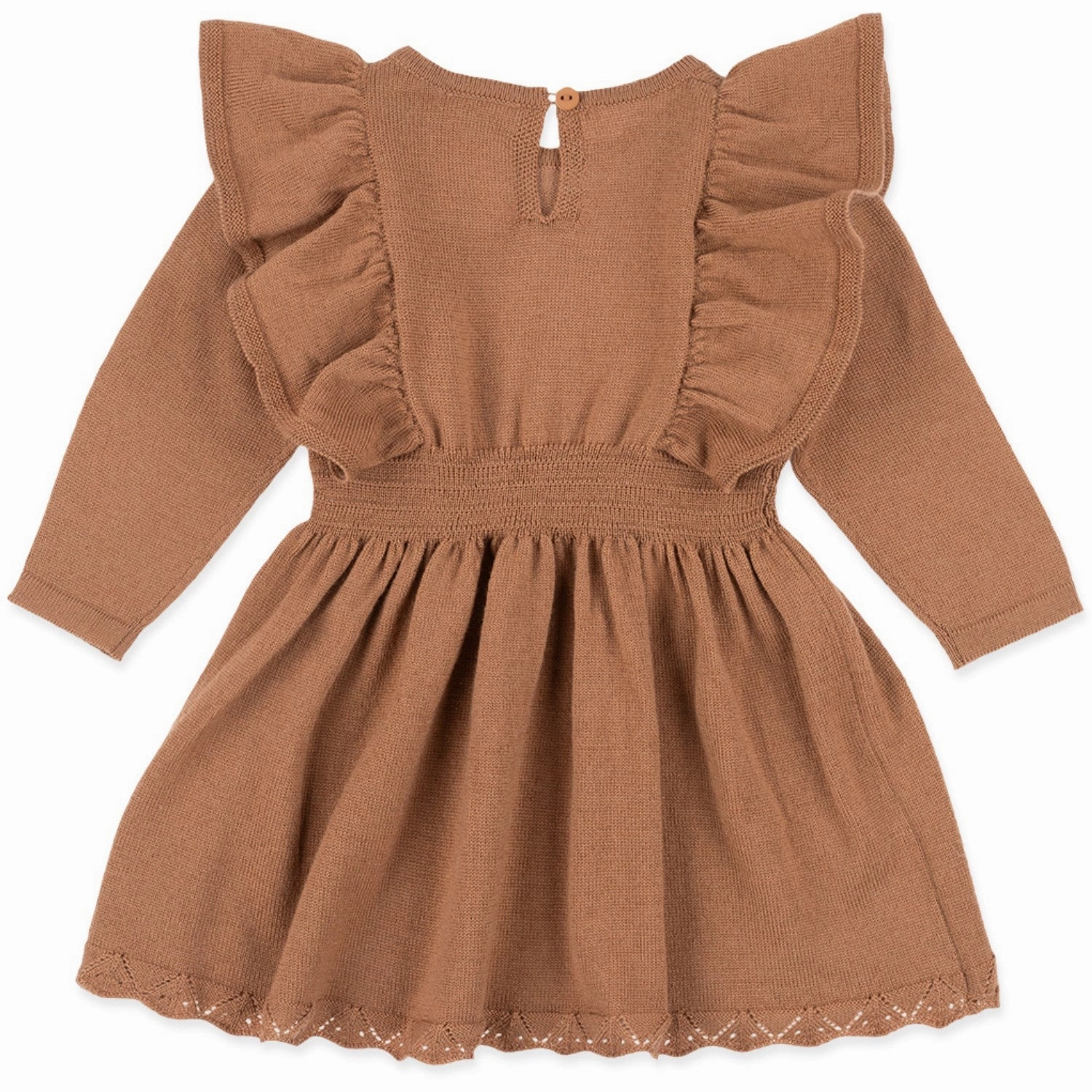 Lillelam Golden Brown Dress Joline Daily Ready Vibrant color dress