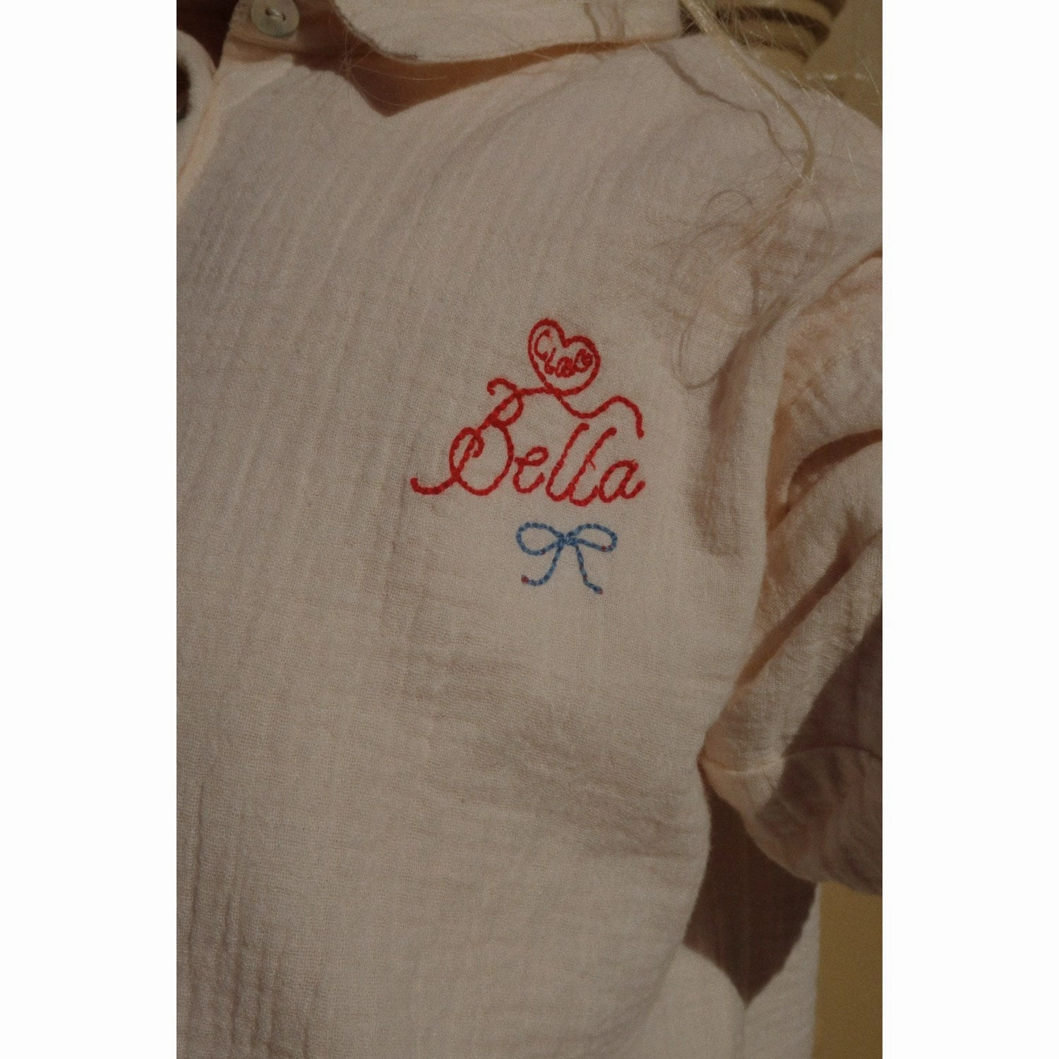 Konges Sl?jd Mother Of Pearl RHW X KS Bella Shirt Gots wrinkle free