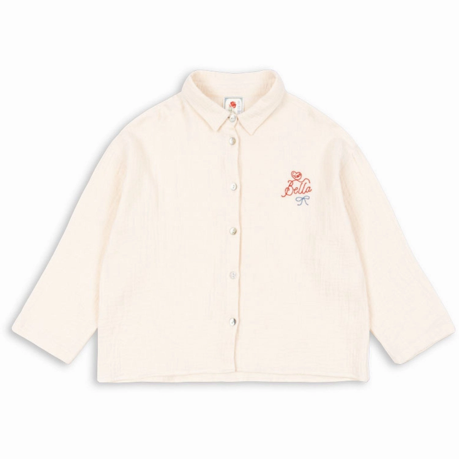 Urban Edge youth trend Konges Sl?jd Mother Of Pearl RHW X KS Bella Shirt Gots