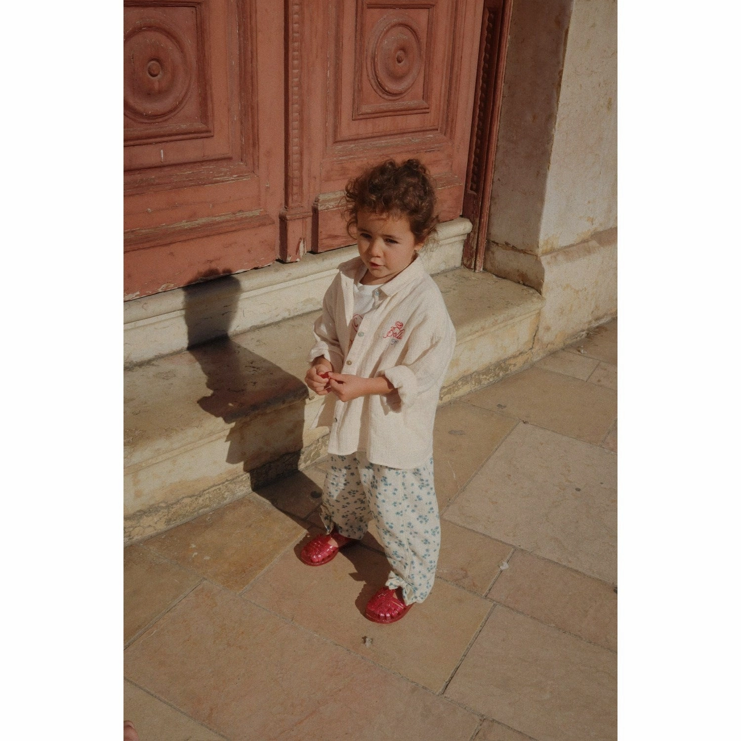 Konges Sl?jd Mother Of Pearl RHW X KS Bella Shirt Gots Layered Collar