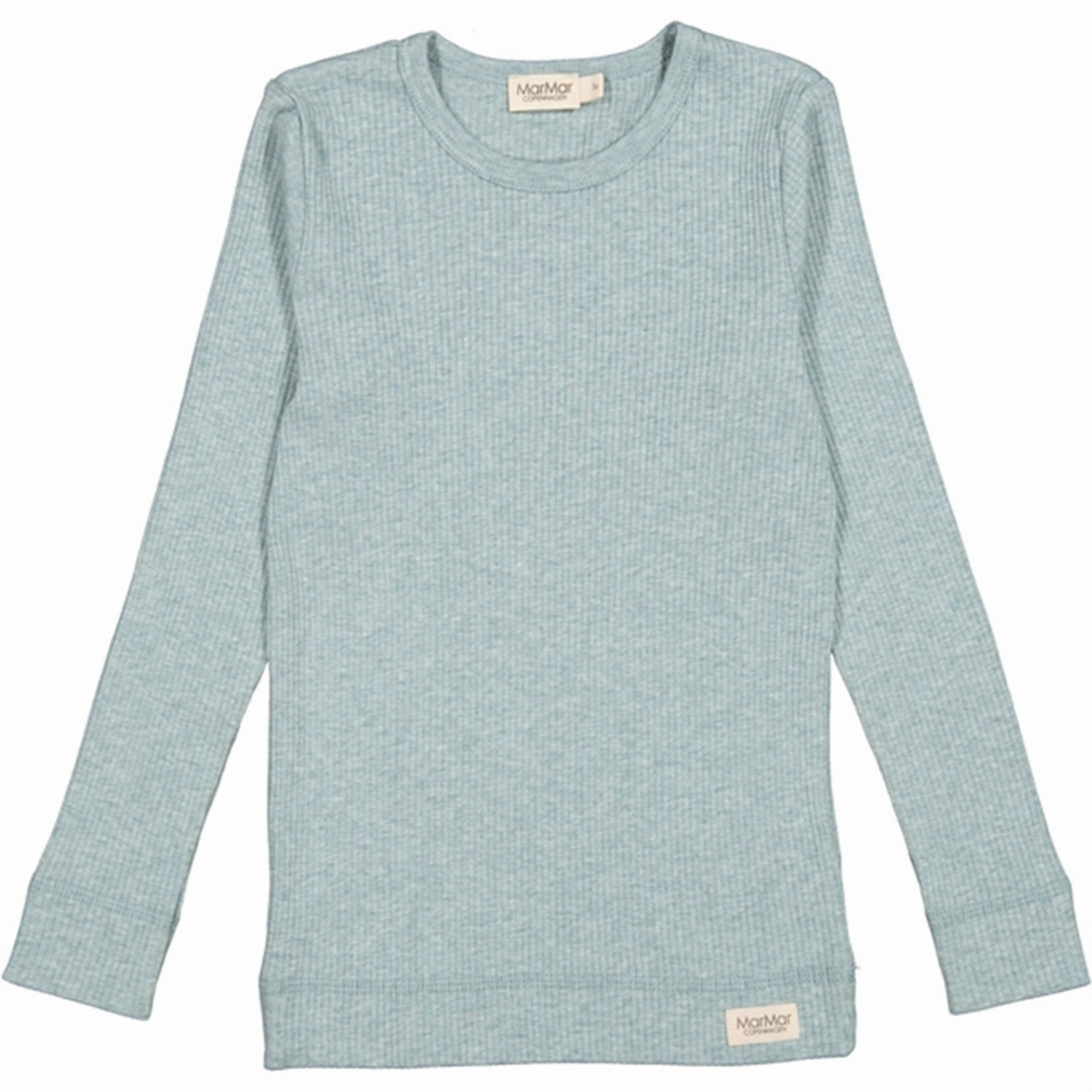 Corporate Event Luxurious Feel MarMar Modal Melange Pistachio Mel Plain Blouse