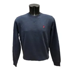 U.S. Polo Assn Felpa girocollo in cotone leggero 6152652088 179 navy Light and Comfortable