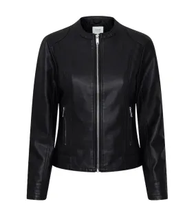 b.young giacca in ecopelle da donna Byacom 20809396 200451 nero Mark