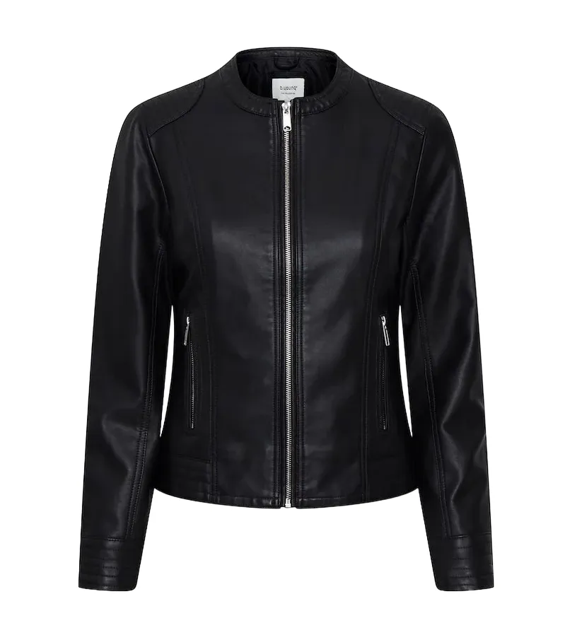 b.young giacca in ecopelle da donna Byacom 20809396 200451 nero suitable for advertising campaigns Courage