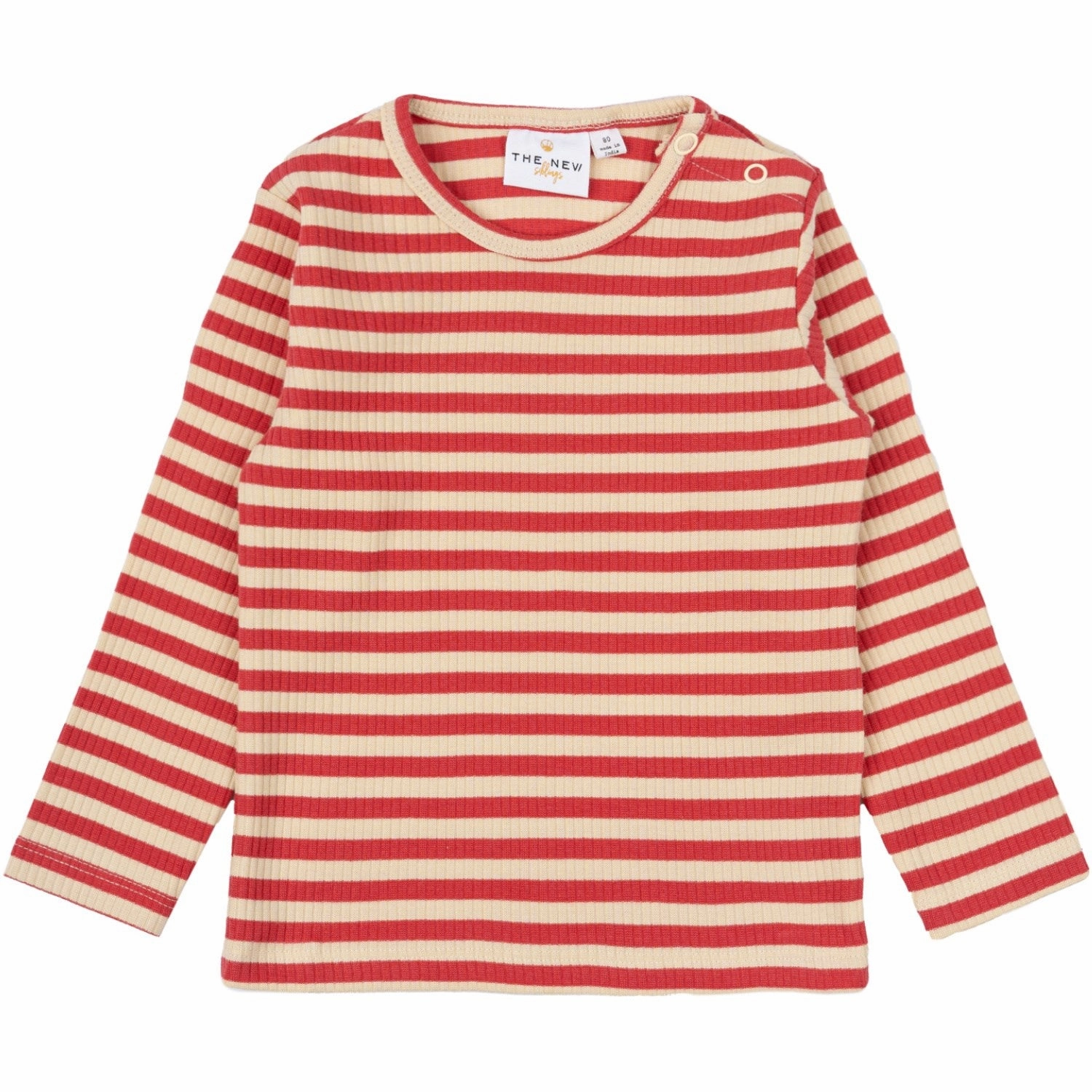 THE NEW Siblings Chrysanthemum Fro Uni Rib Blouse Round Collar Travel Friendly