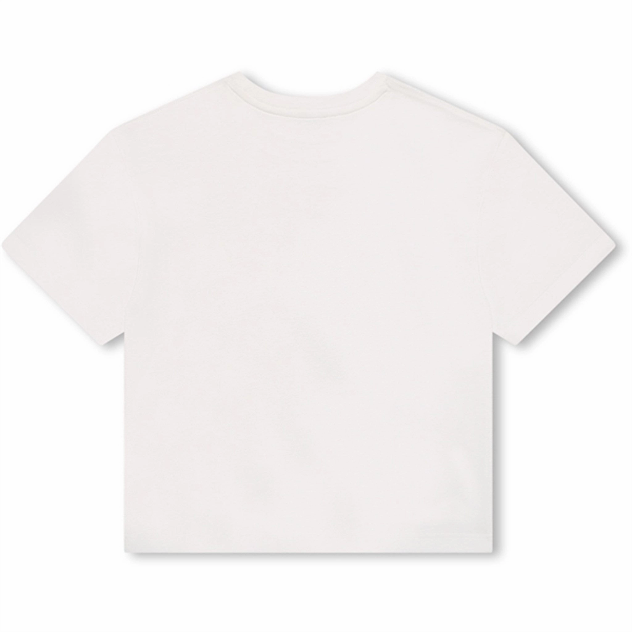 Little Marc Jacobs White Black T-shirt Stylish and Cozy Active Look