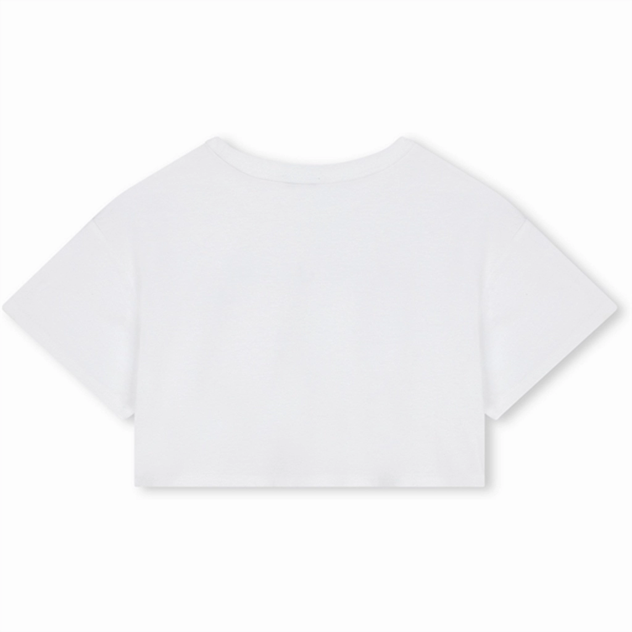 Little Marc Jacobs White Crop T-shirt sports performance
