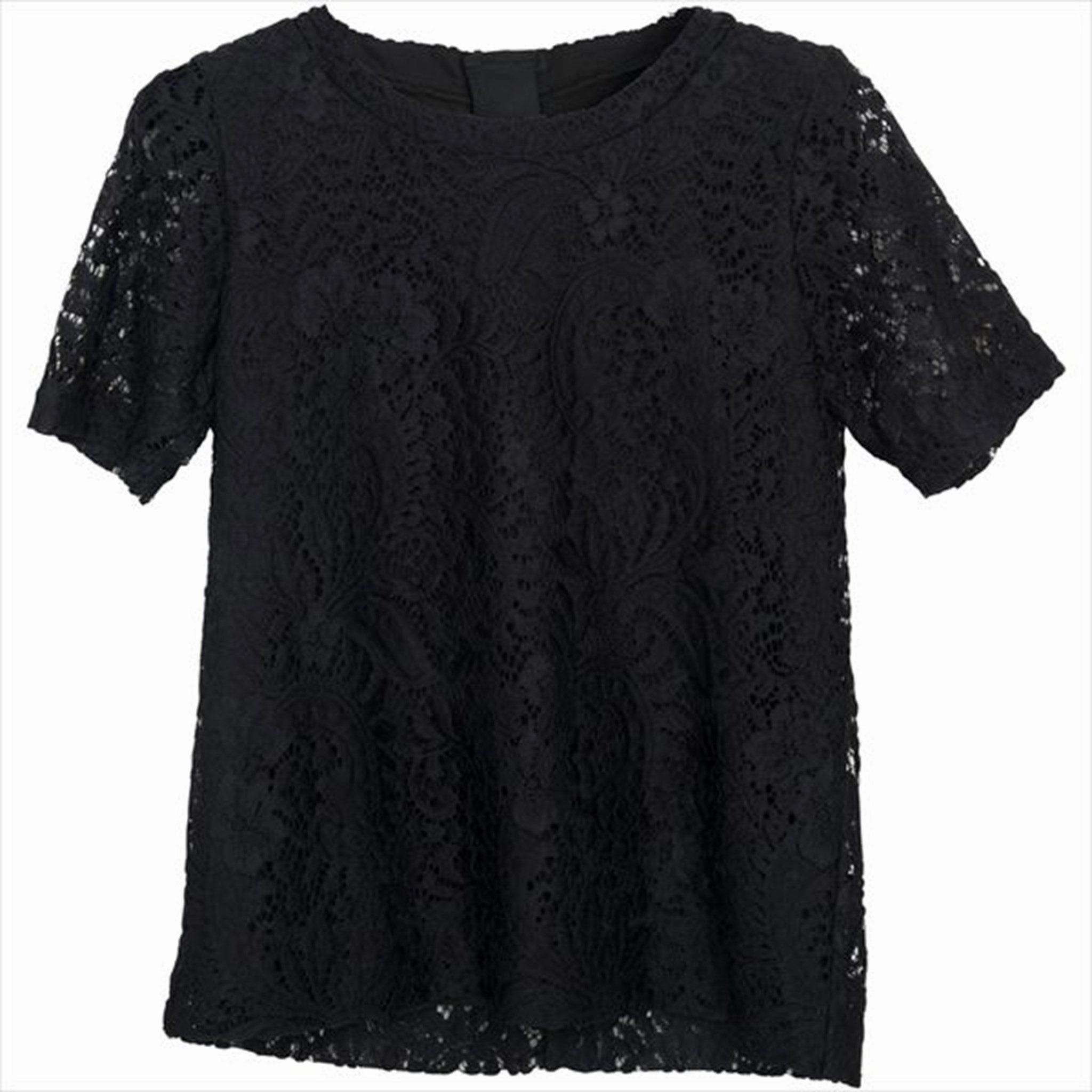 Resort Wear Fade Resistant Little Remix Jemima Blouse Black