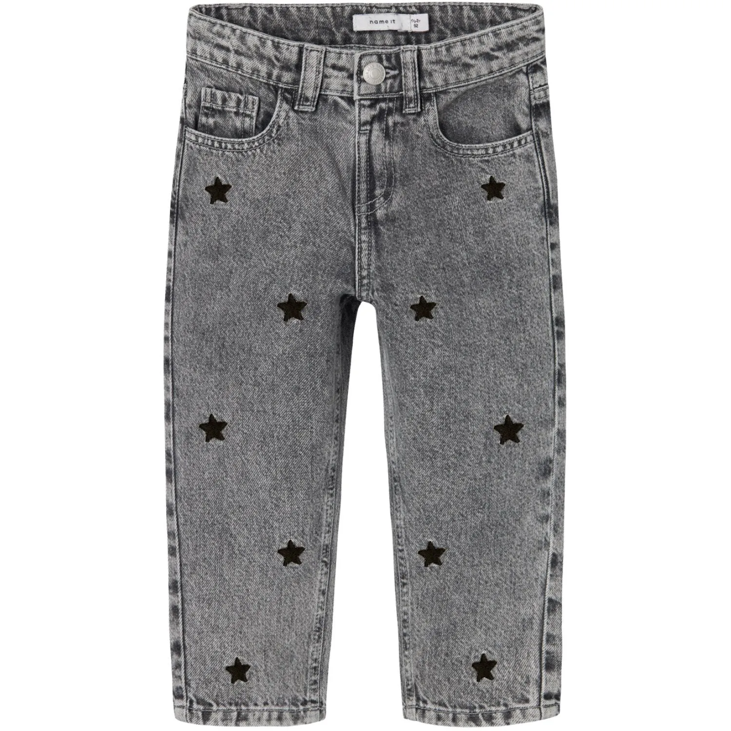 Name It Medium Grey Denim Stars Bella Mom Embroidery Jeans Noos Outdoor Enthusiast Premium Home Comfort