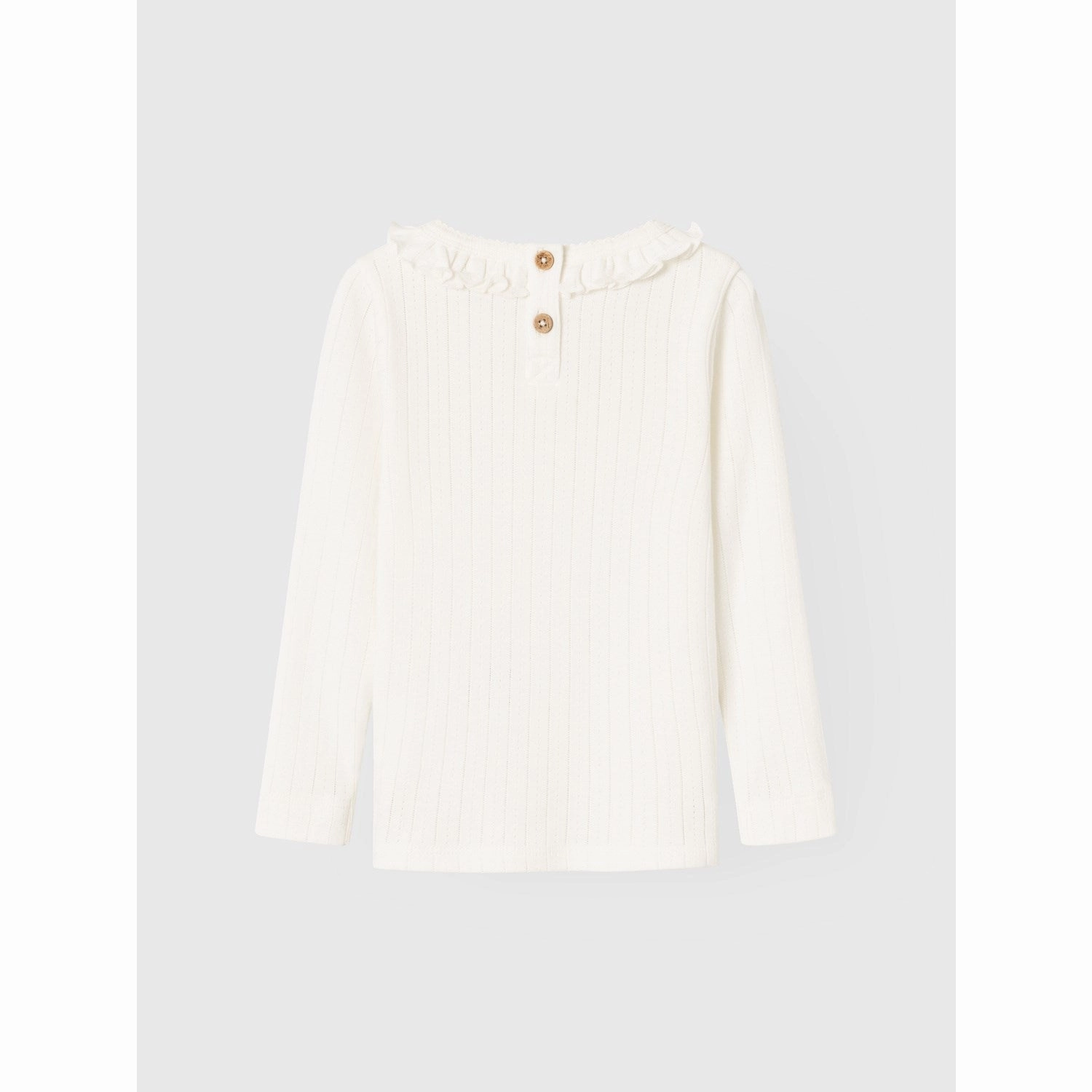 Lil'Atelier Coconut Milk Rachel Nis Slim Blouse Noos Layered Look Winter Layering