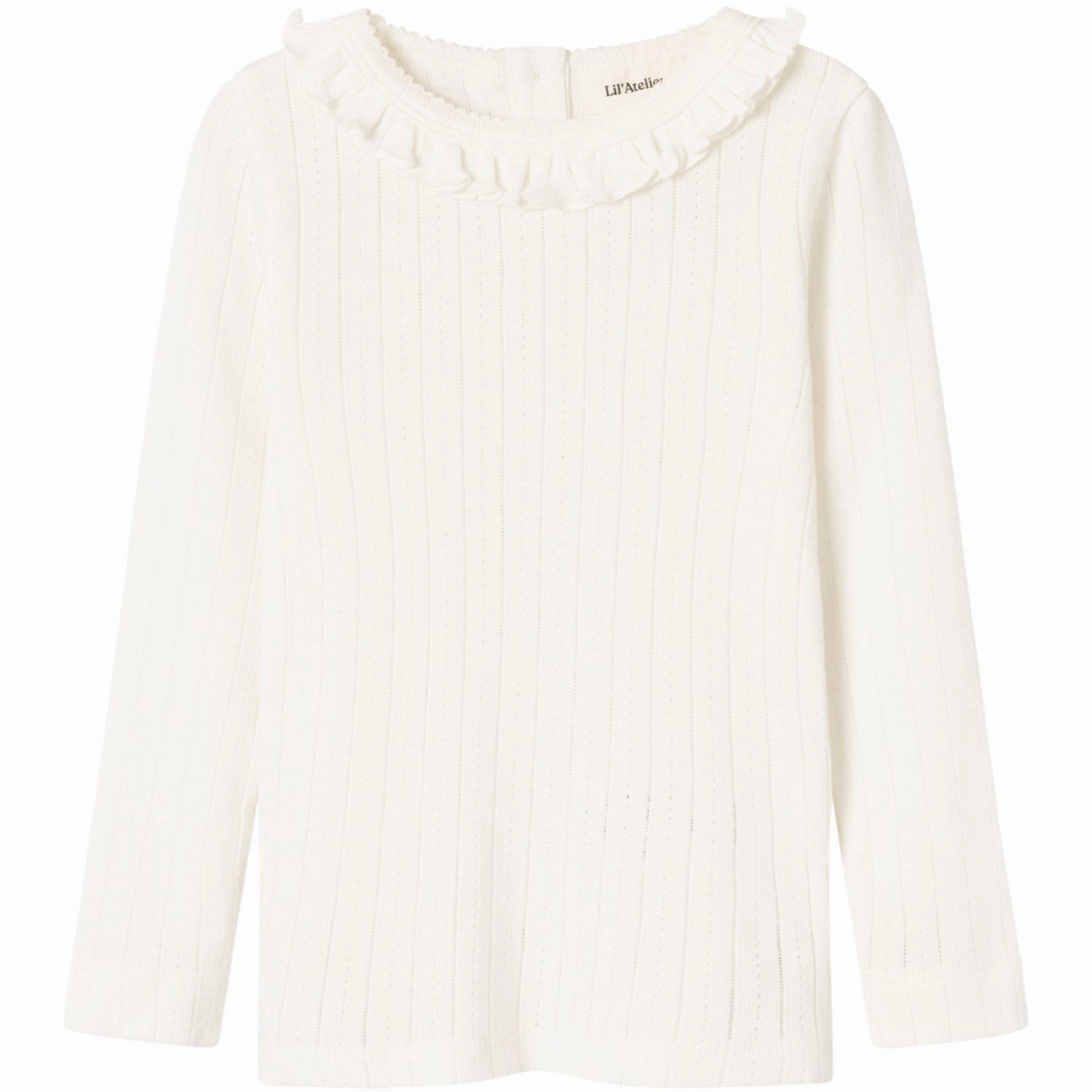 Elegant Finish Sweat-Absorbing Lil'Atelier Coconut Milk Rachel Nis Slim Blouse Noos
