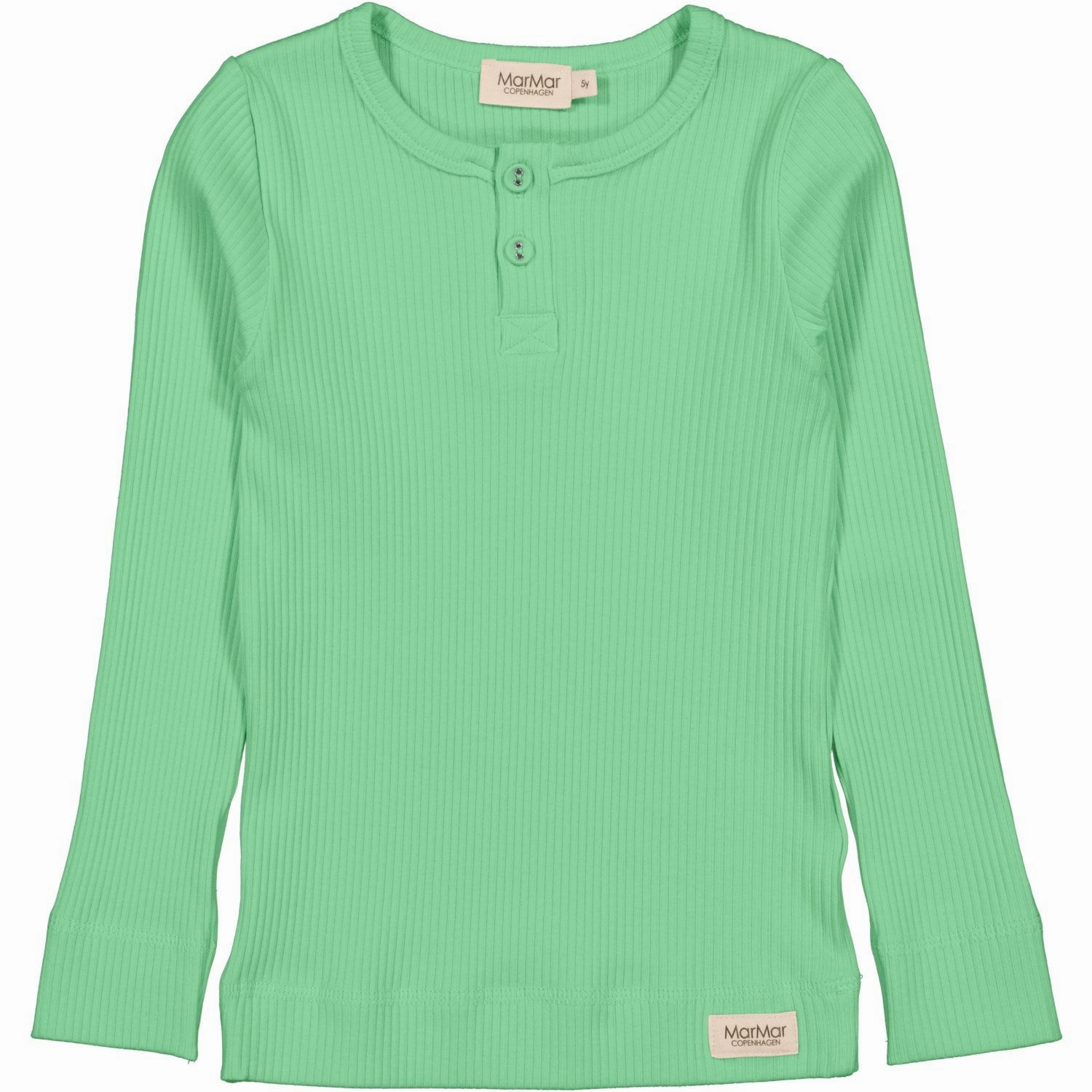 Versatile Style Fade Resistant Formula MarMar Modal Cale Green Tee Blouse