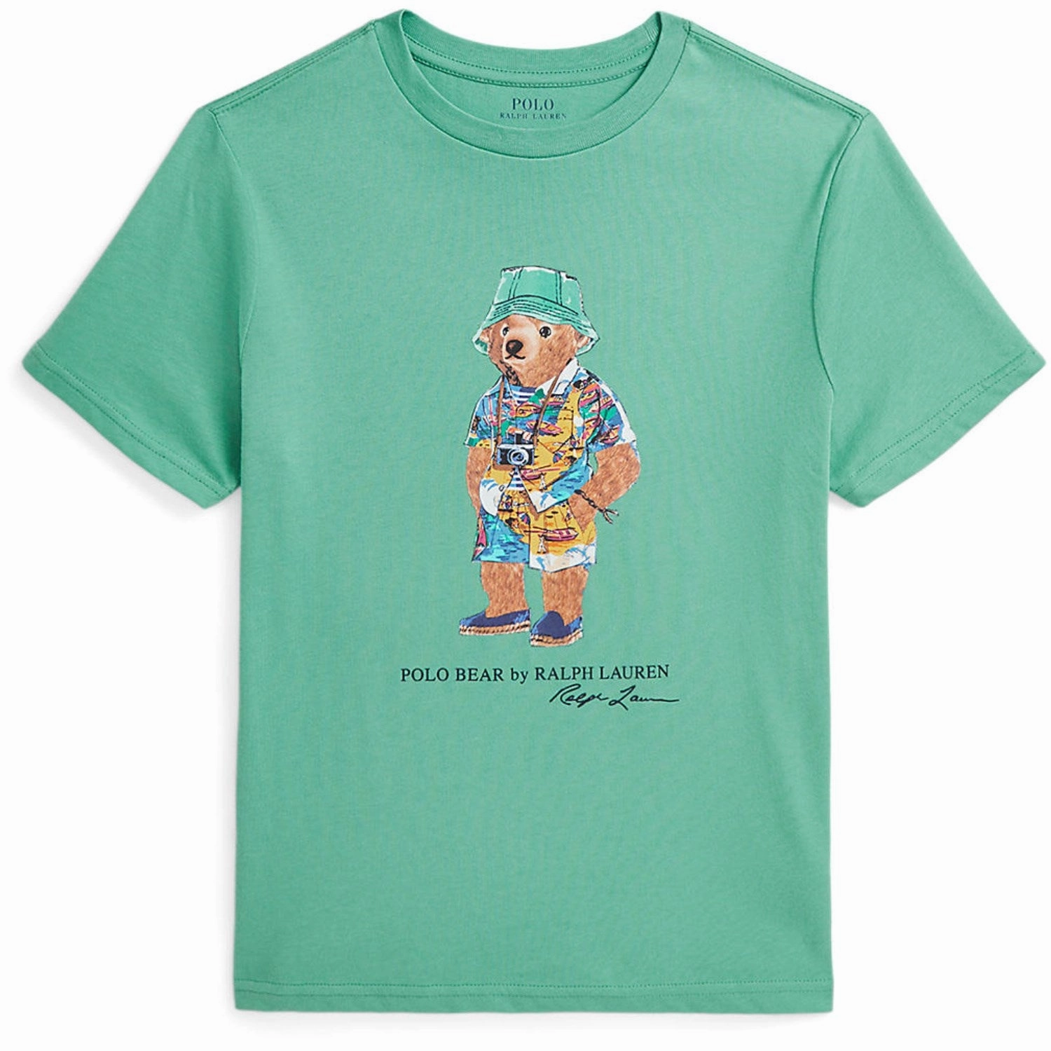 Polo Ralph Lauren Bear Haven Green Boy T-Shirt Day-to-Day Comfort