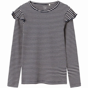 Name it Dark Sapphire Sepia Rose Tesilla Slim Blouse Lightweight texture Wardrobe Must-Have