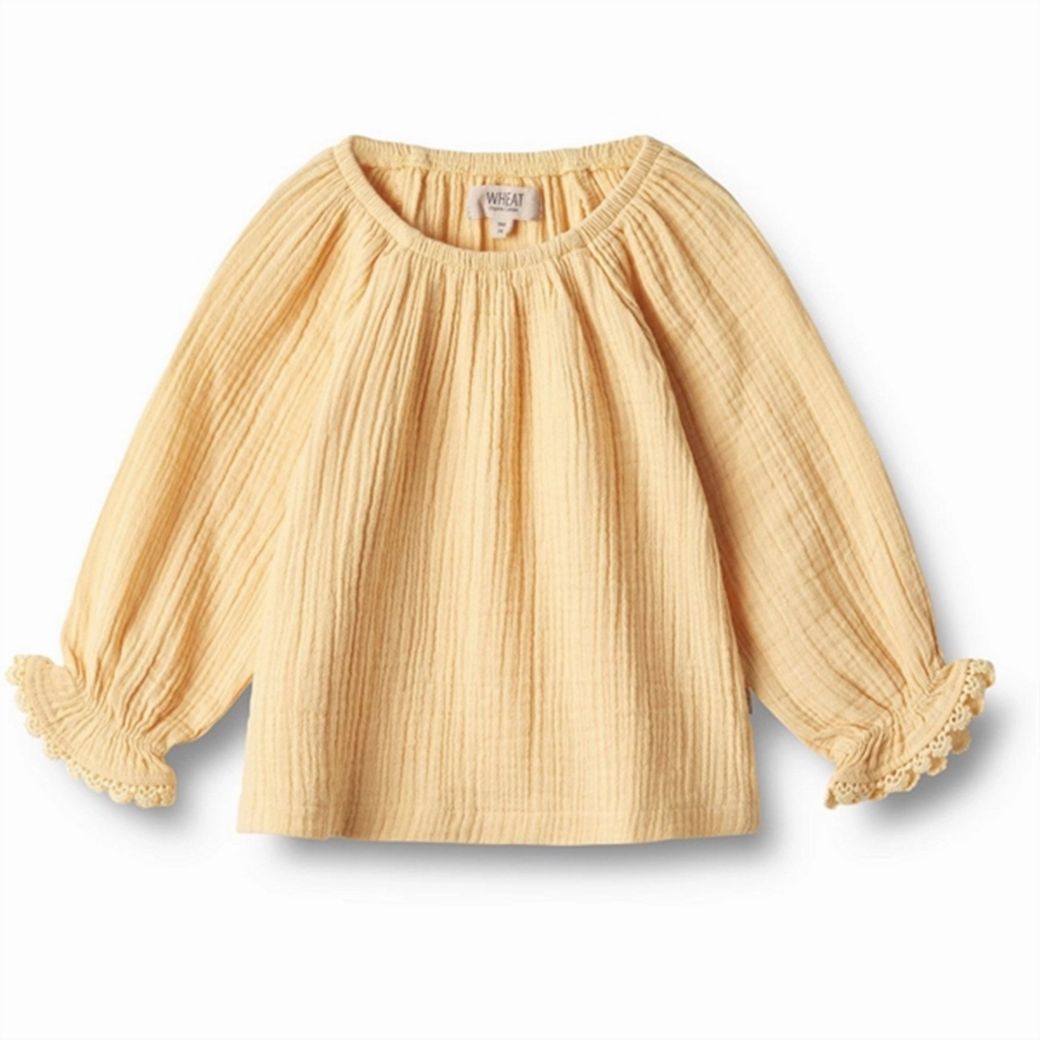 Wheat Pale Apricot Blouse Merle Matte Look