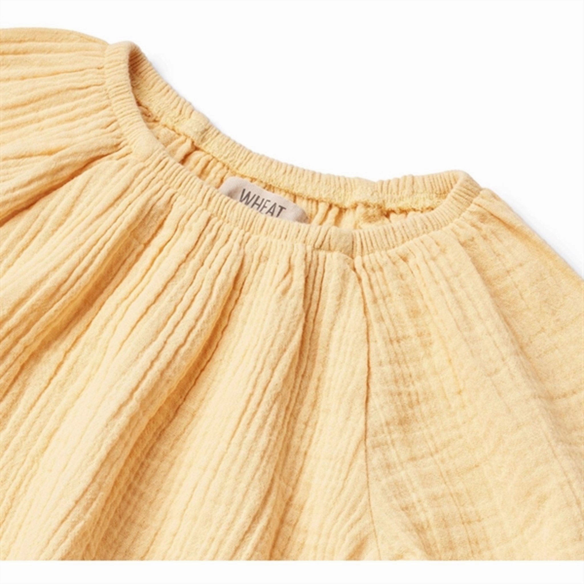 Wheat Pale Apricot Blouse Merle Athleisure Trend Breathable Layer