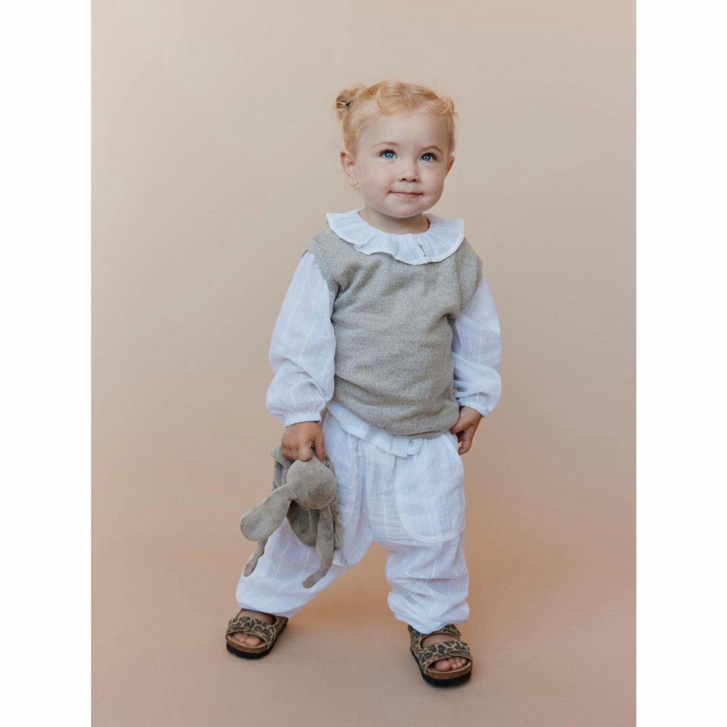 Sofie Schnoor Snow White Blouse Athleisure Trend Reinforced Seams